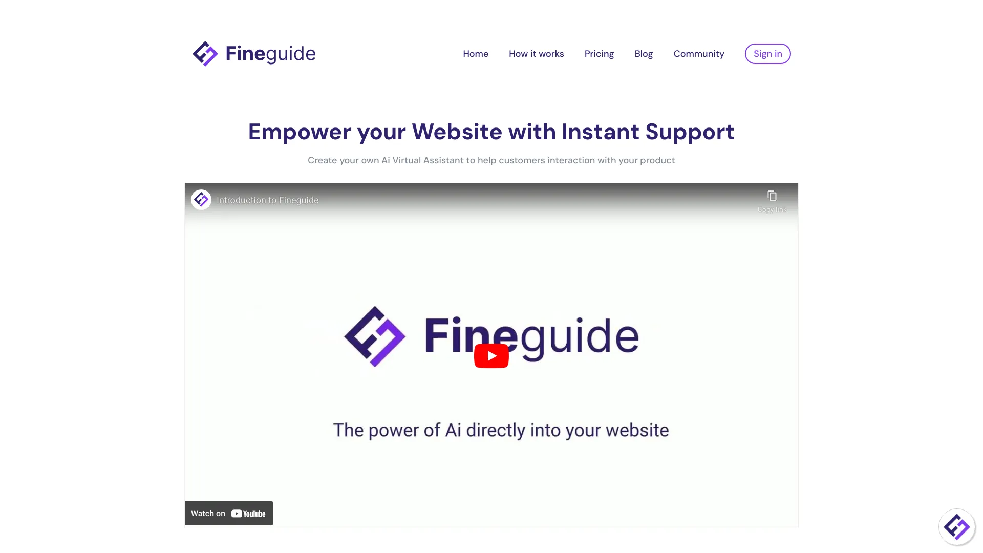 Fineguide.ai screenshot