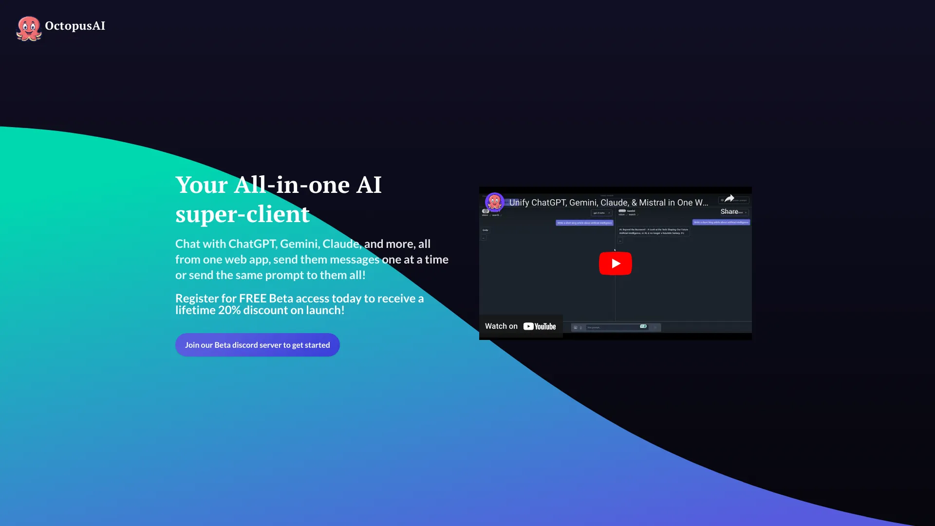 OctopusAI screenshot