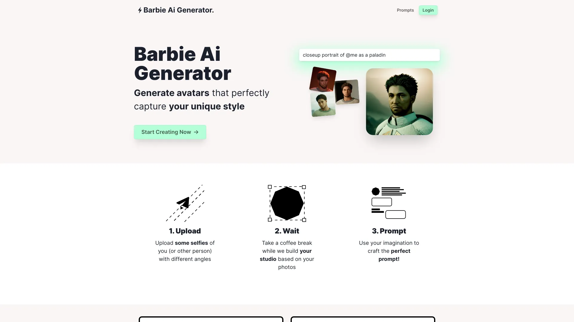 Barbie AI Generator screenshot