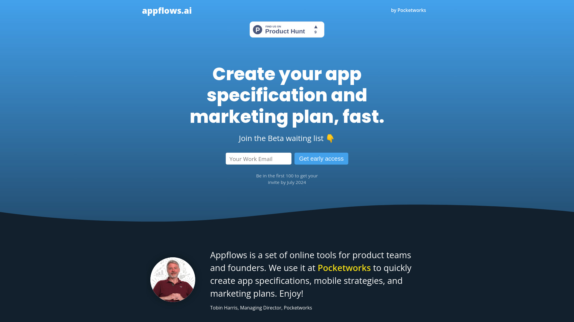 AppFlows screenshot