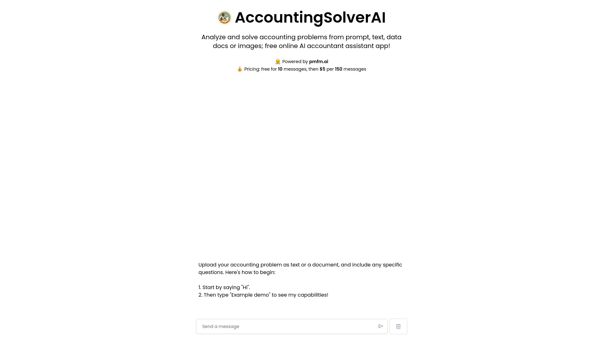 Accounting Solver AI screenshot