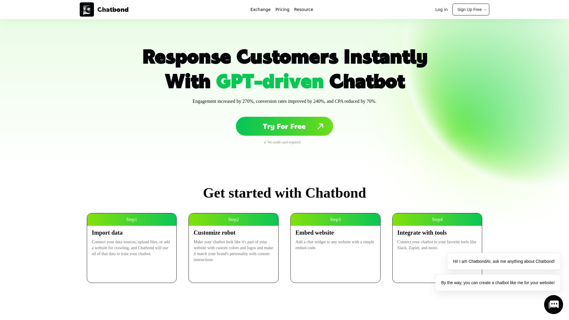 Chatbond screenshot