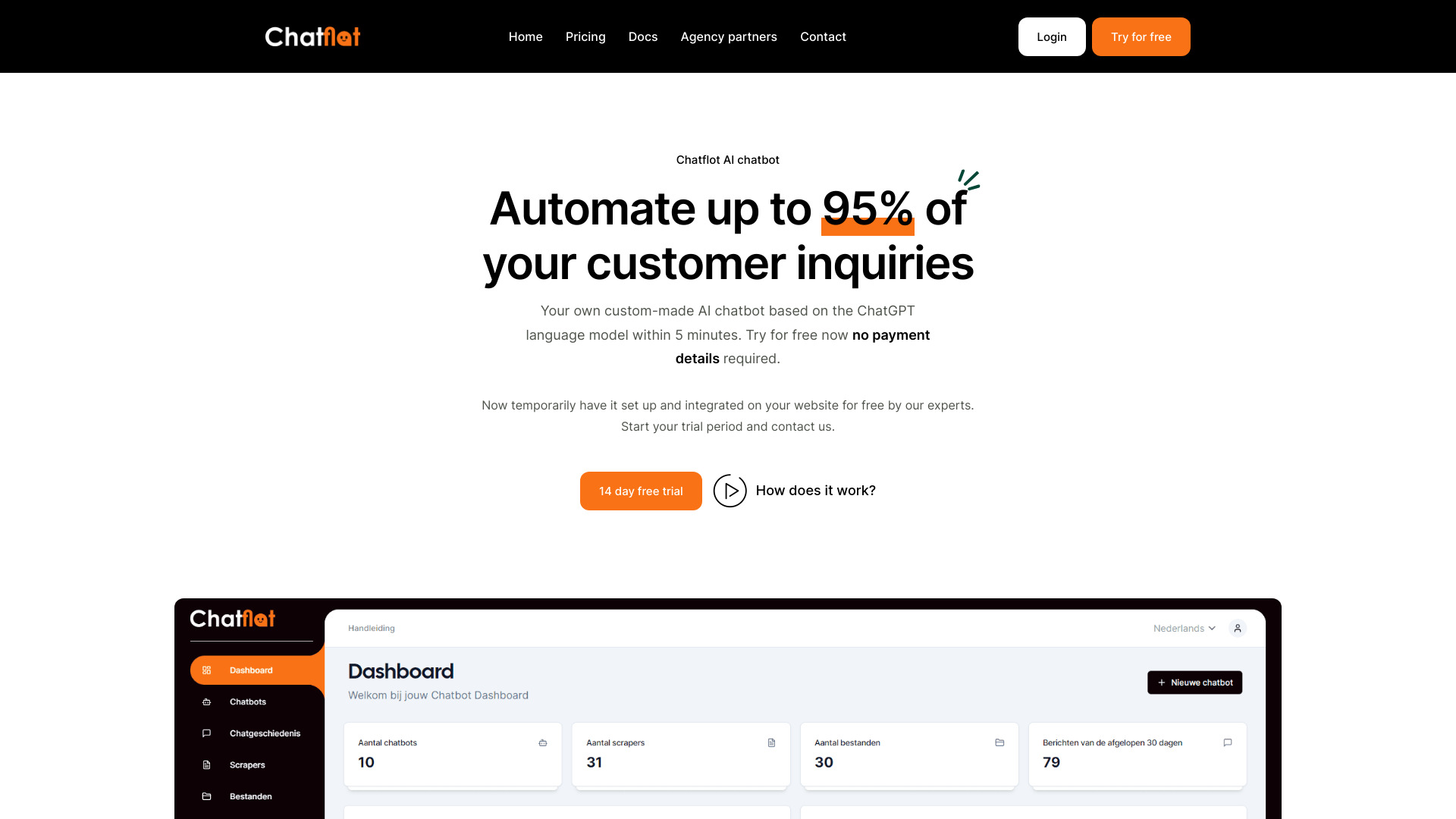 Chatflot screenshot