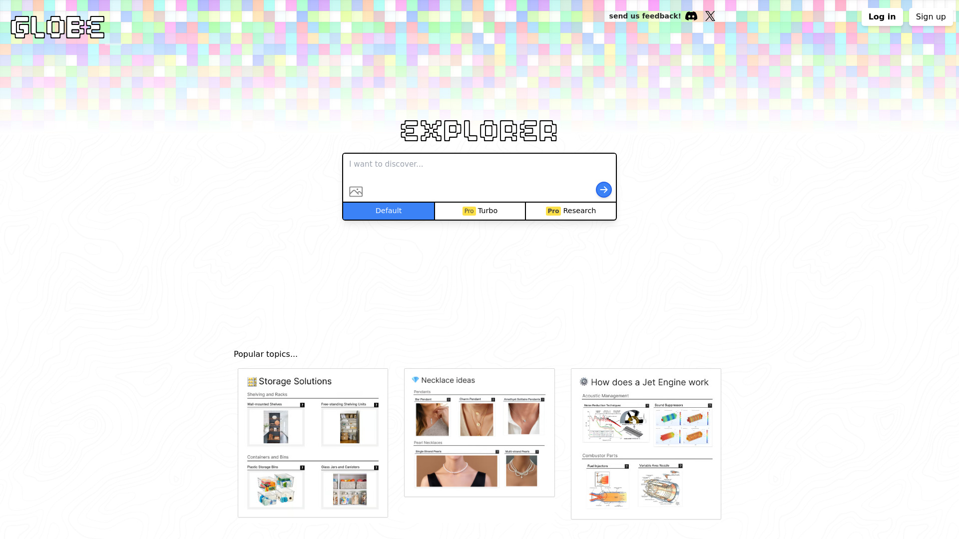 Globe Explorer screenshot