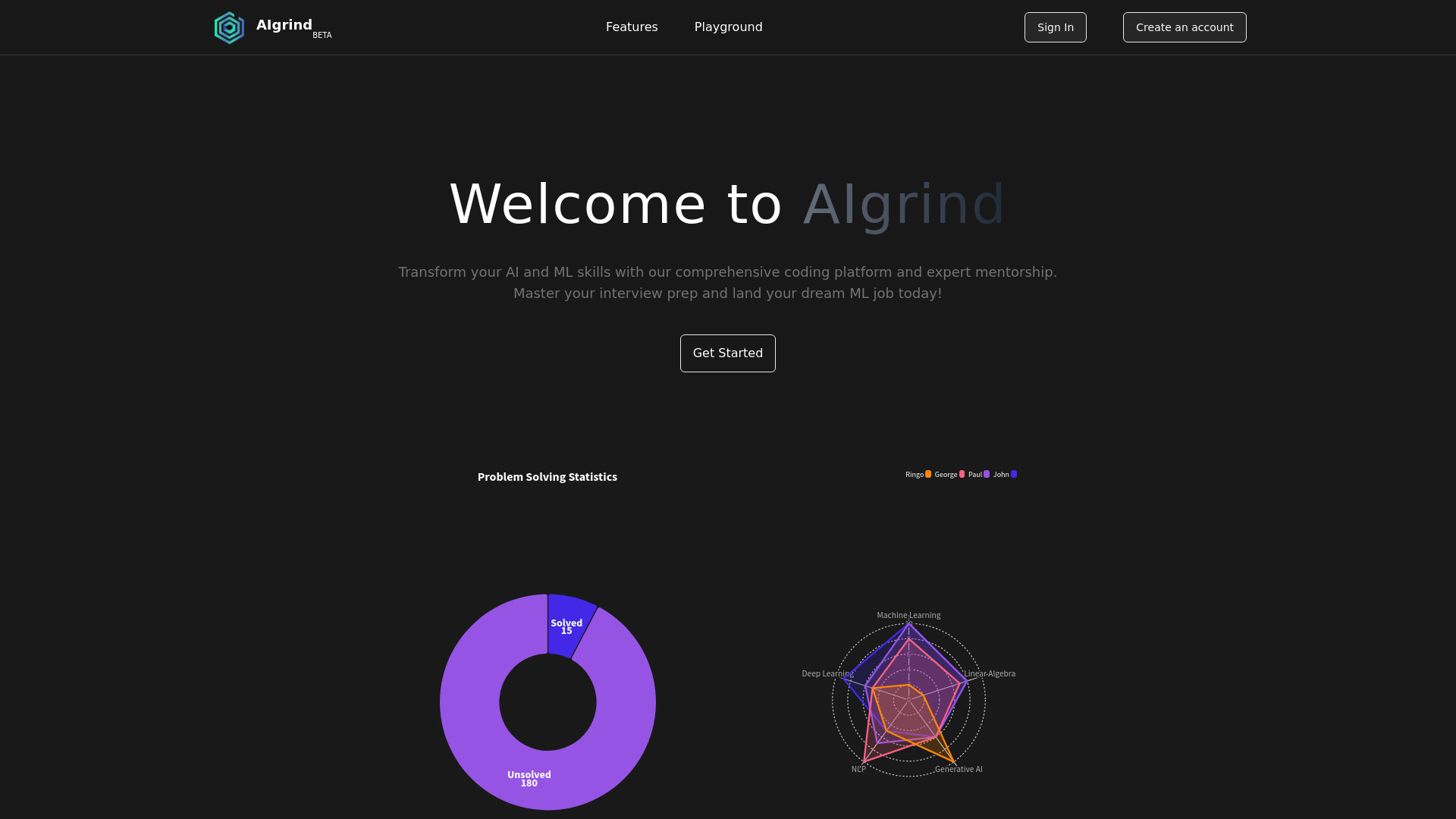 AIgrind screenshot