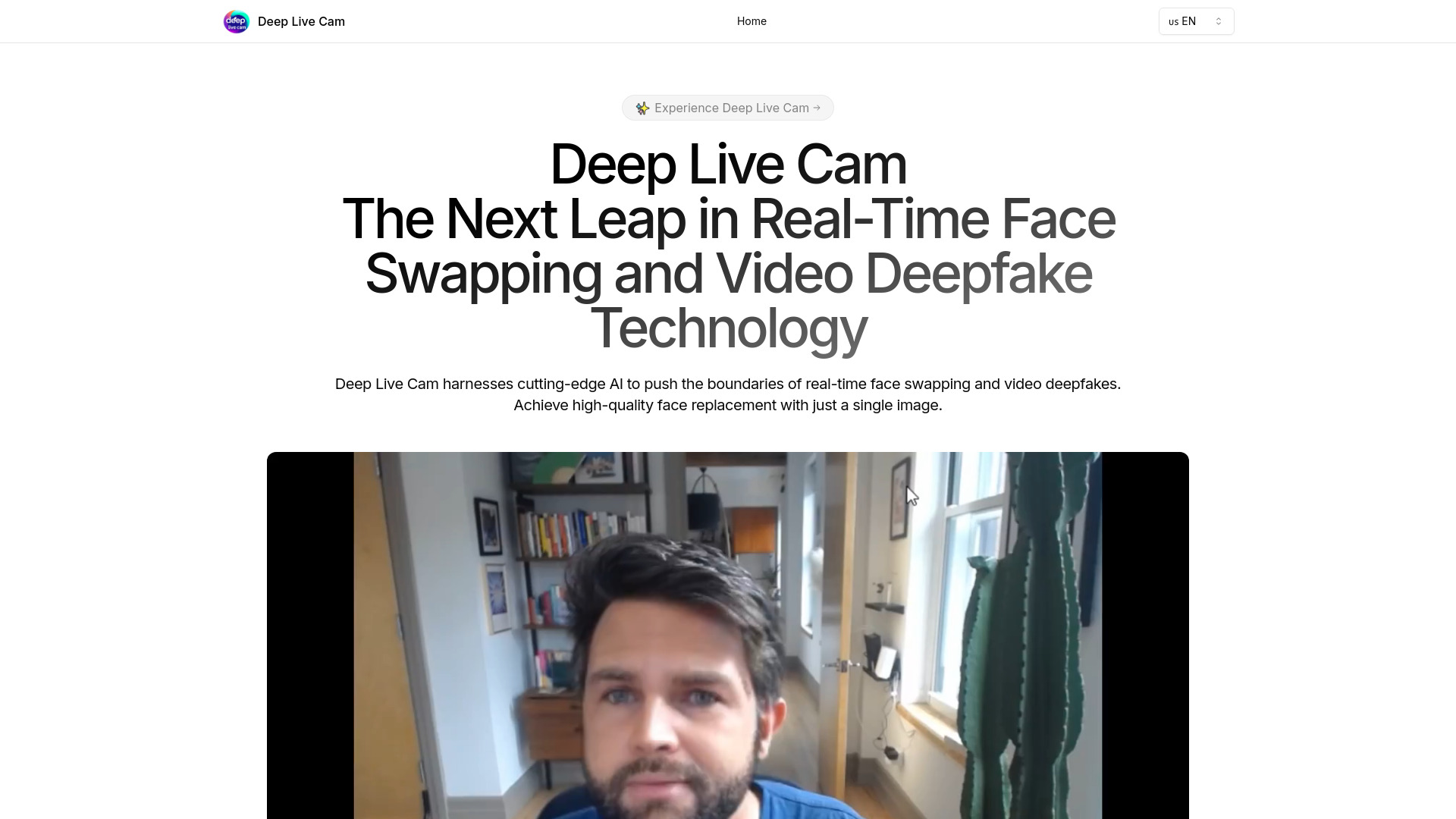 Deep Live Cam screenshot
