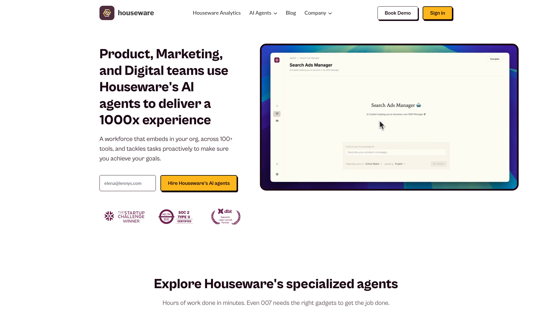 Houseware screenshot