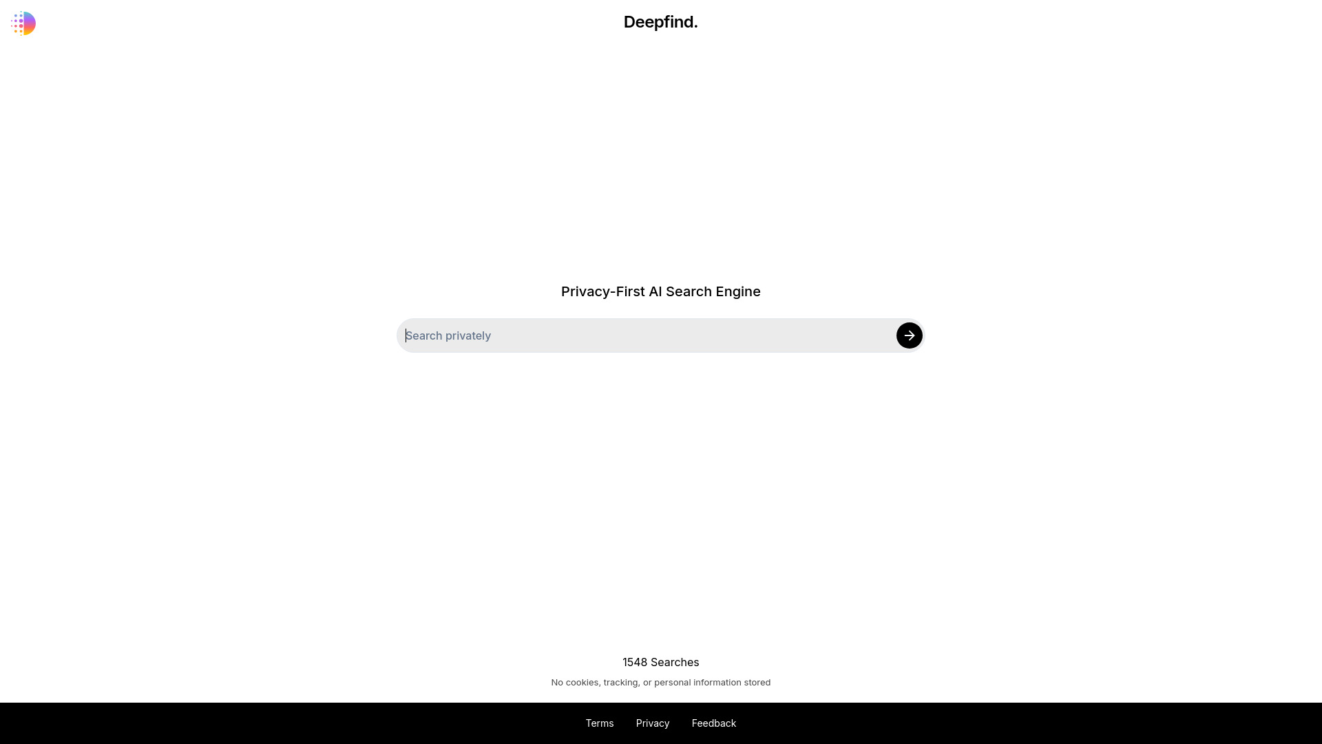 Deepfind screenshot