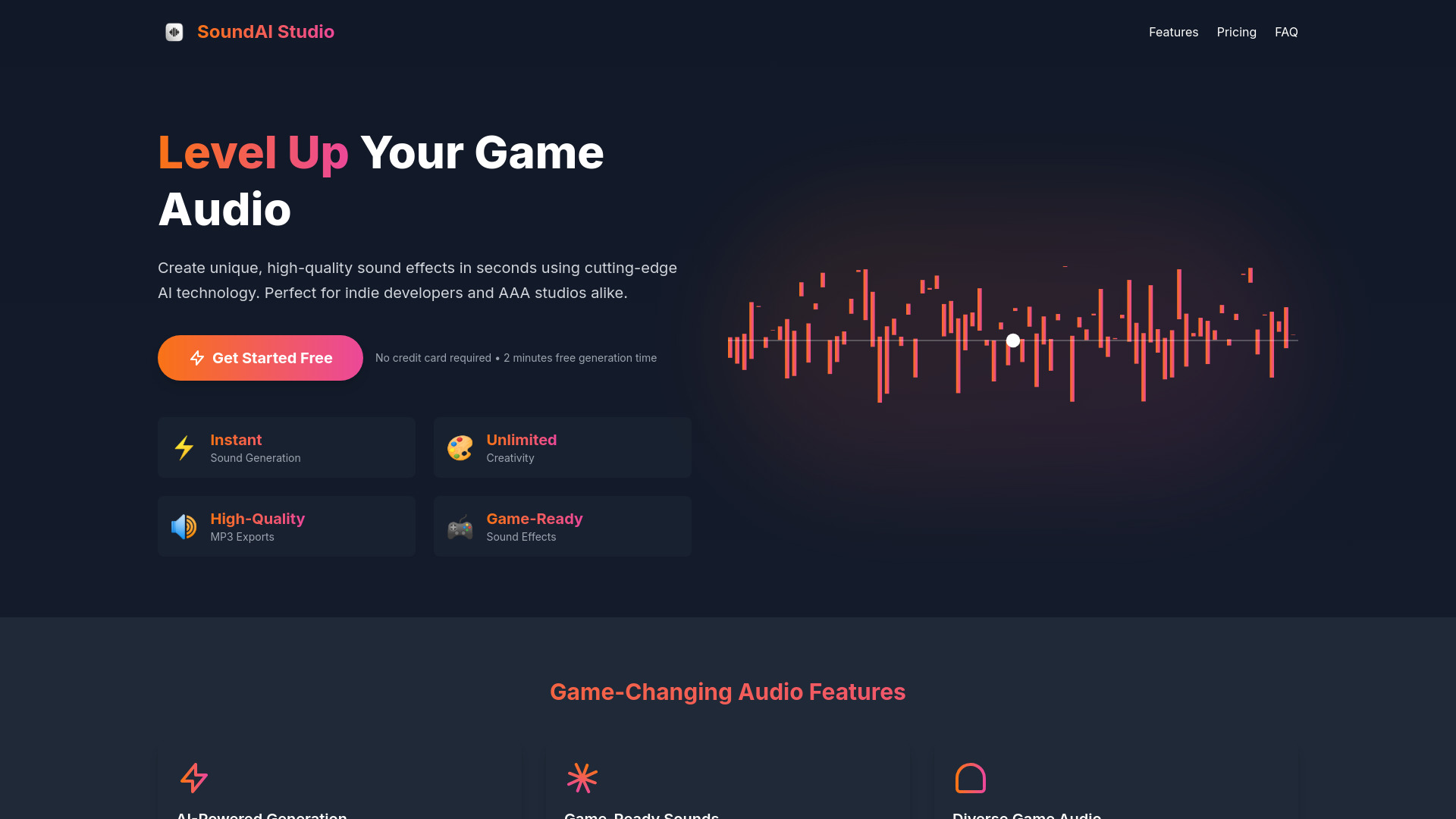 SoundAI Studio screenshot