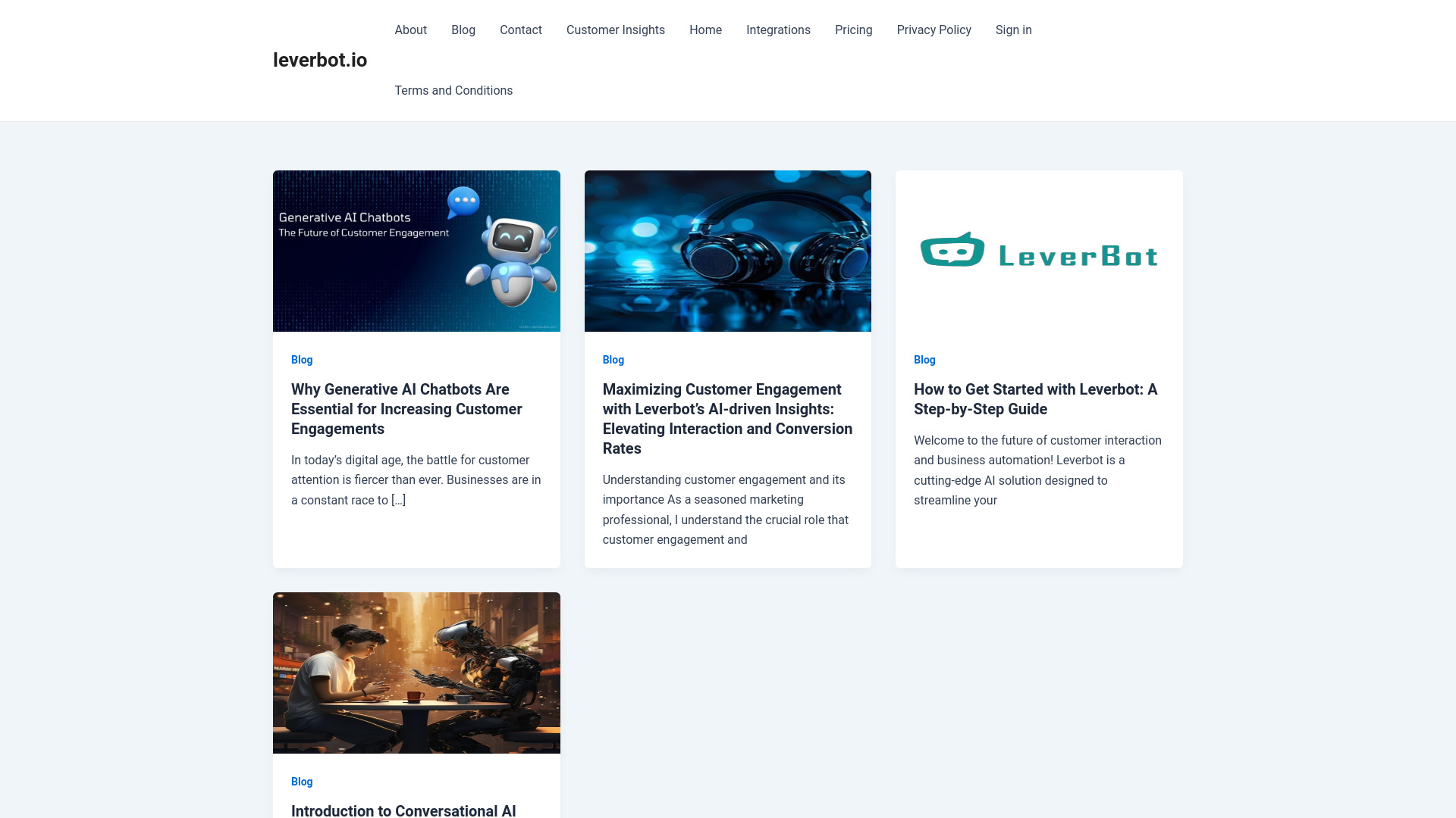 LeverBot screenshot
