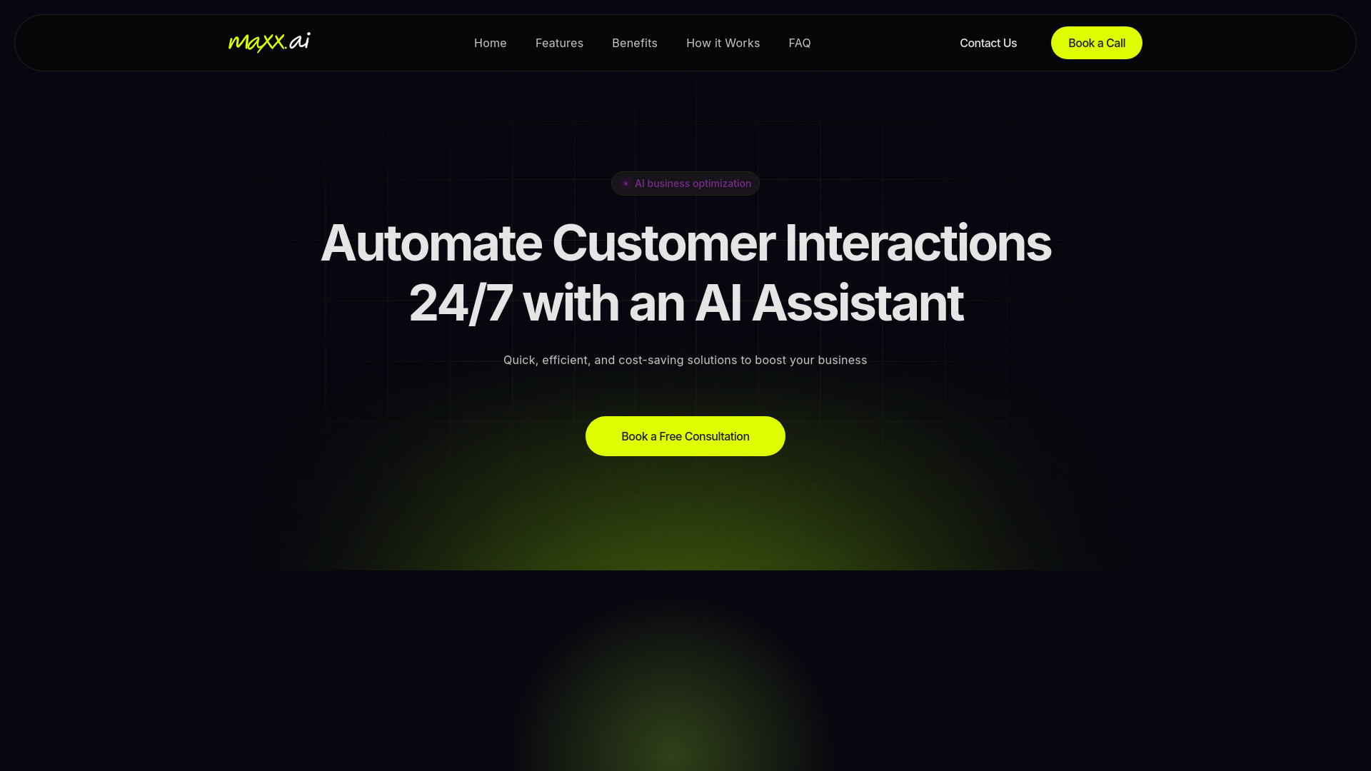 Maxx AI Agency screenshot