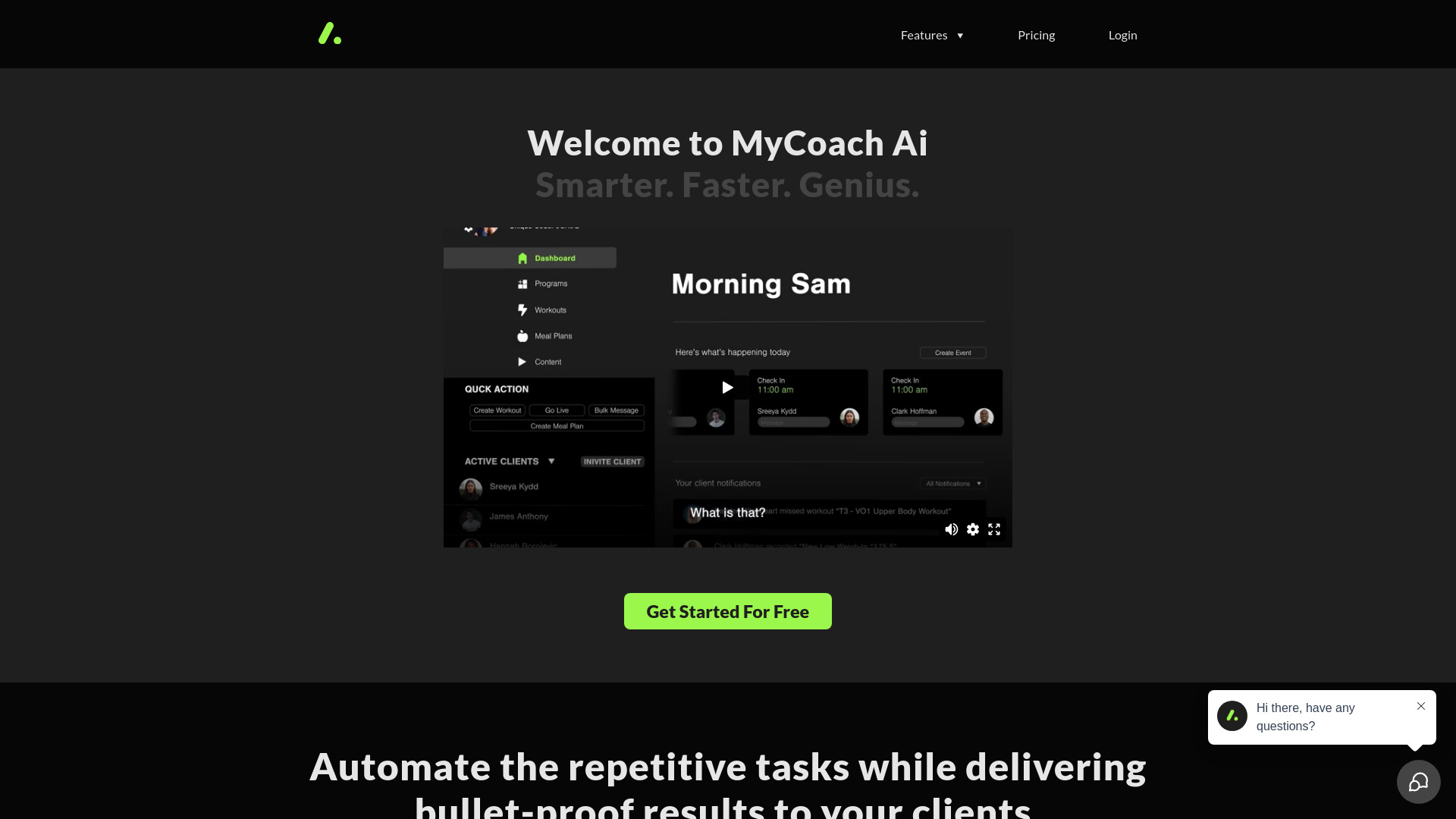 MyCoach Ai screenshot