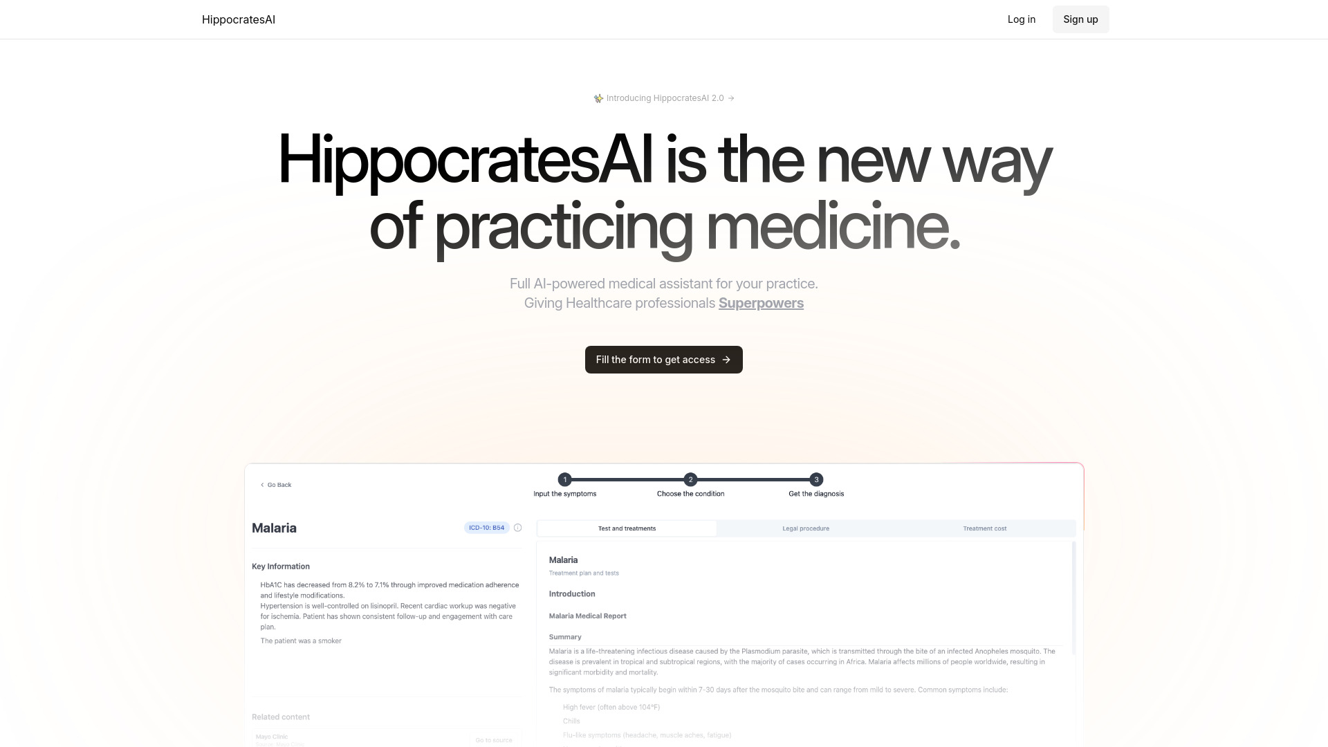 HippocratesAI screenshot