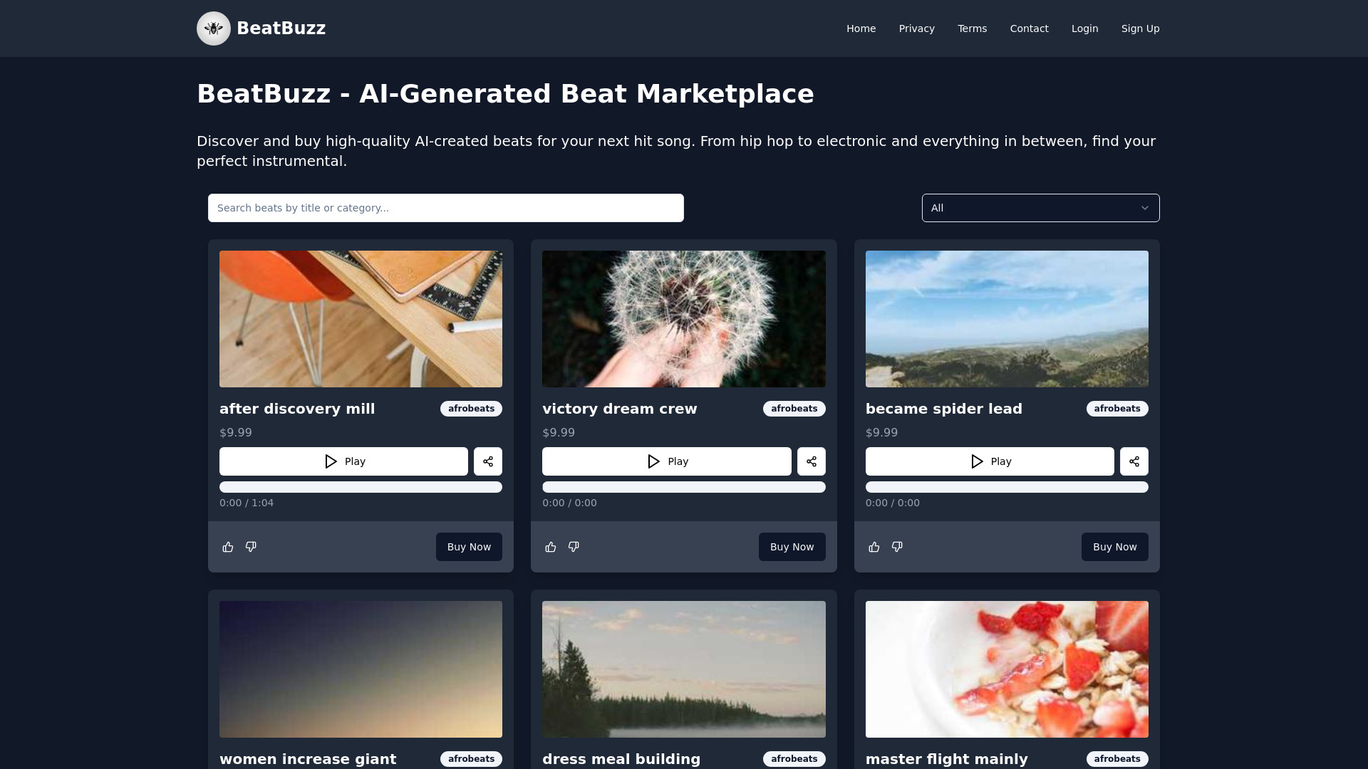 BeatBuzz screenshot