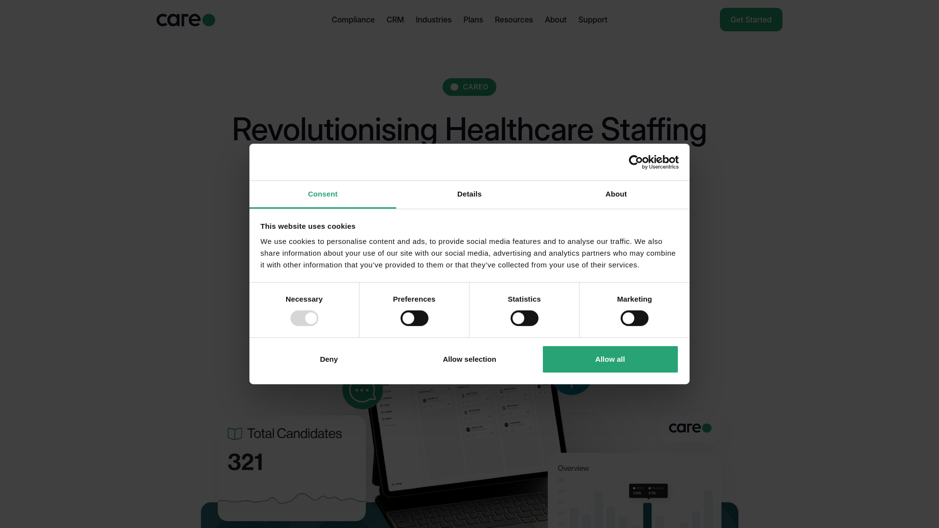 Careo.ai screenshot