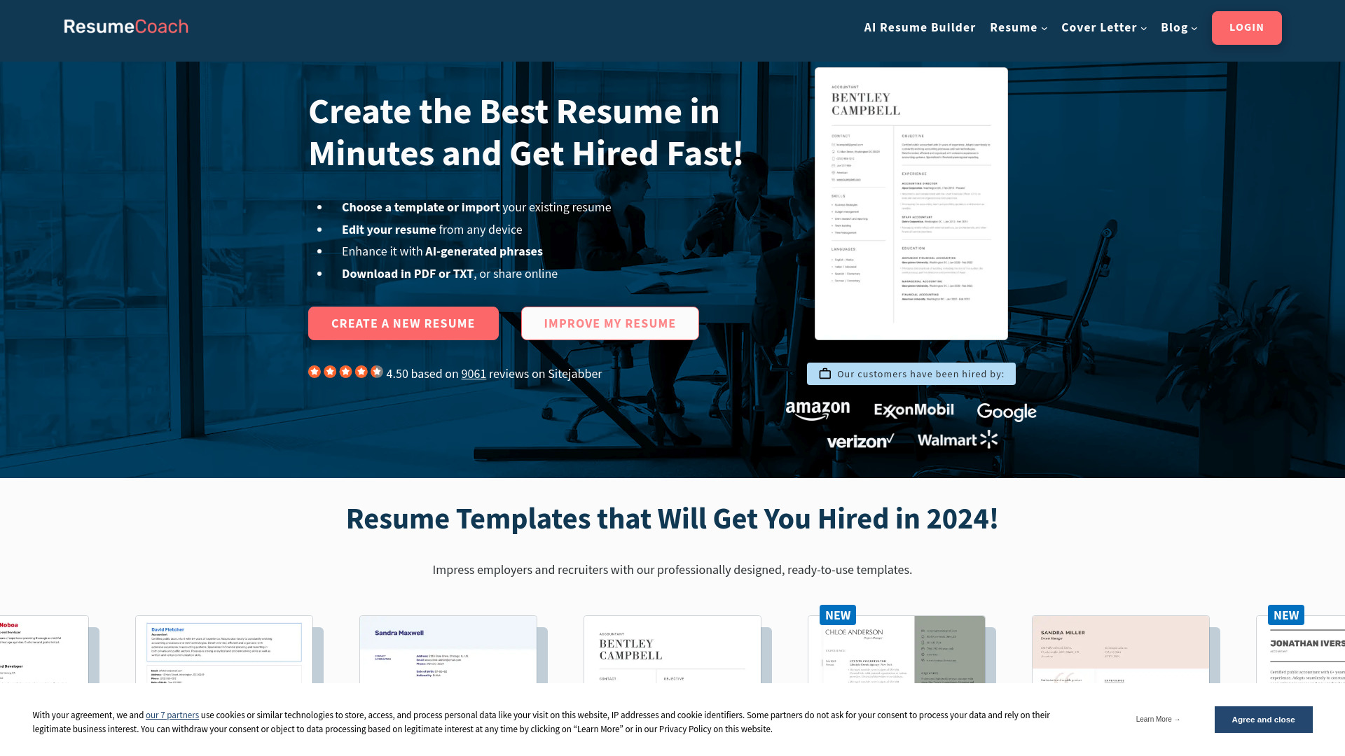 ResumeCoach screenshot