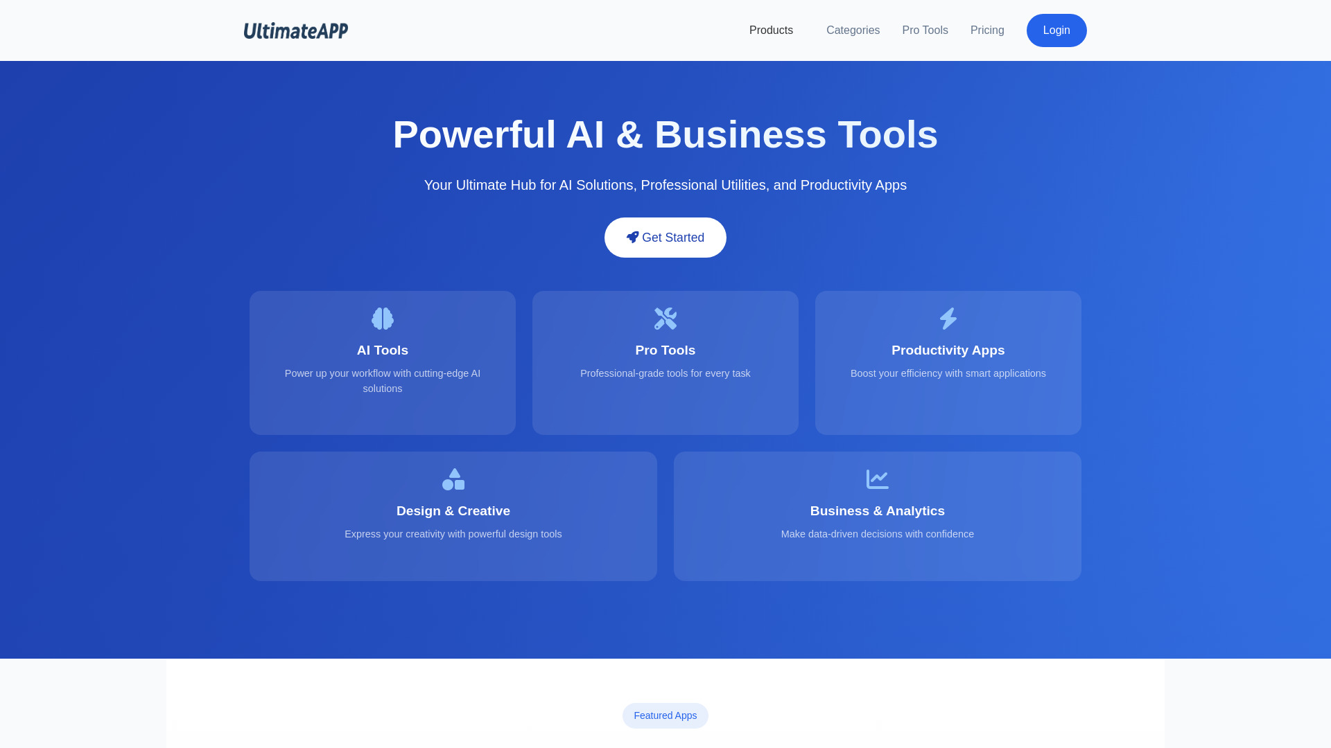 UltimateApp screenshot