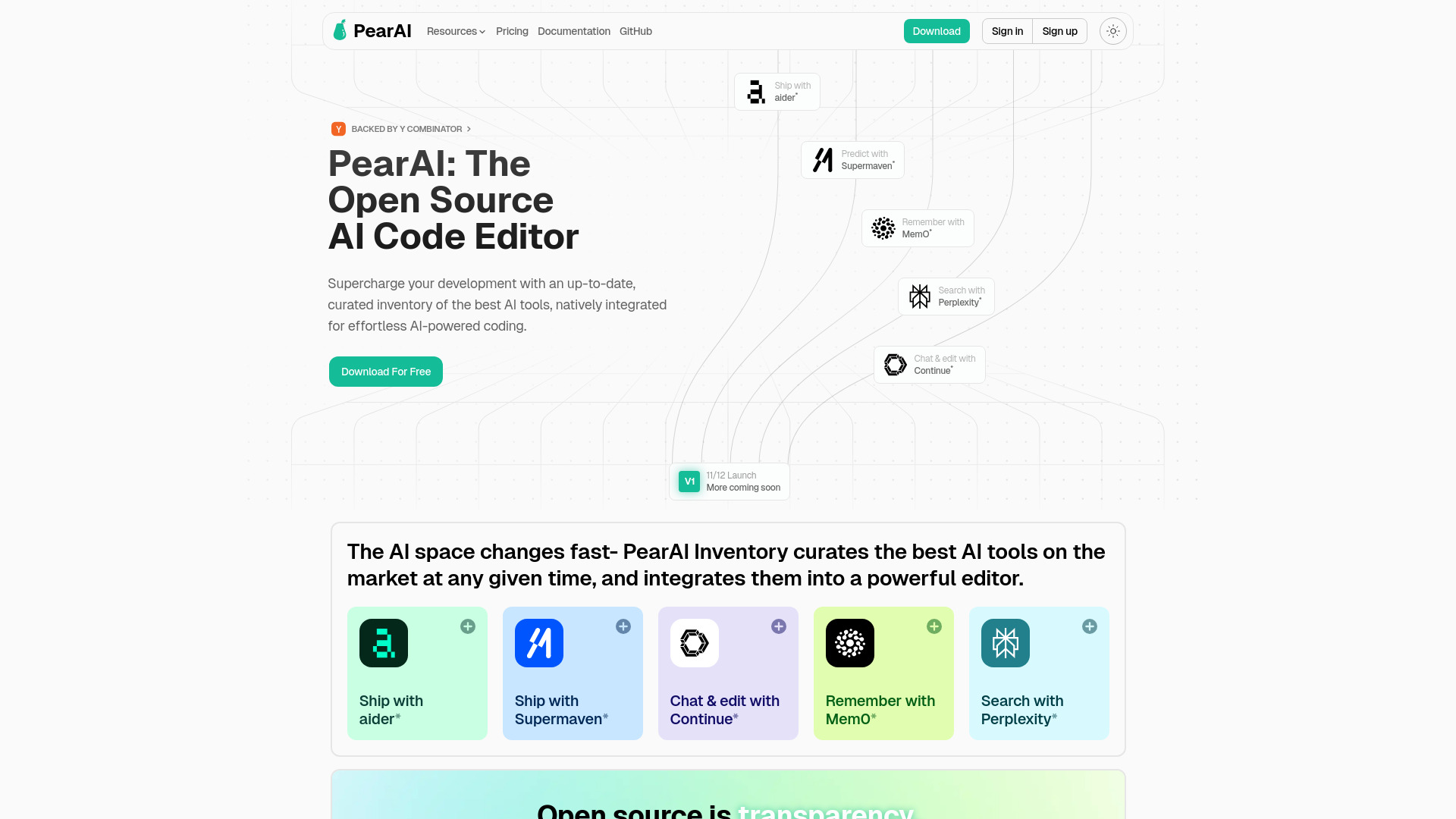 PearAI screenshot