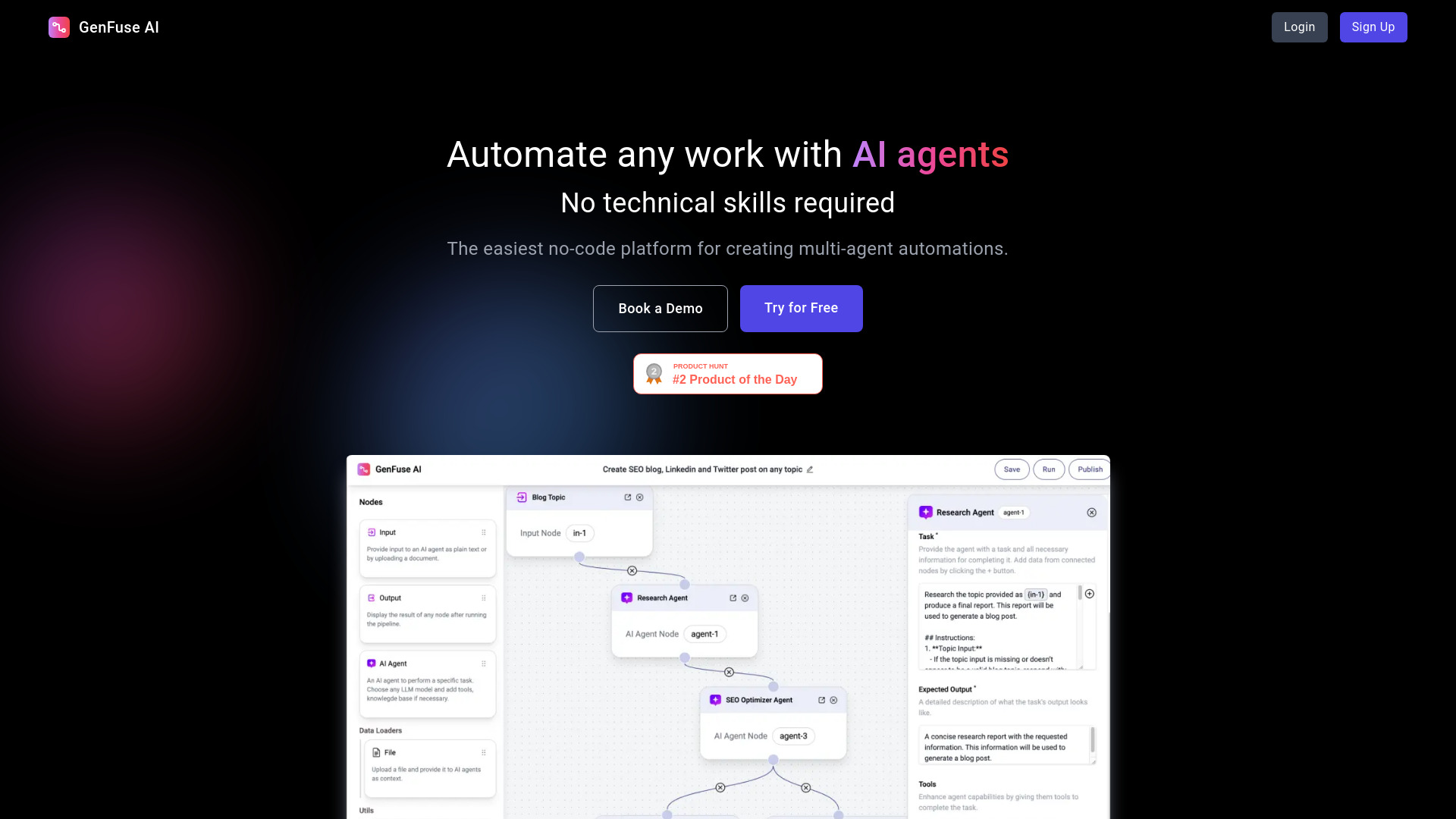 GenFuse AI screenshot