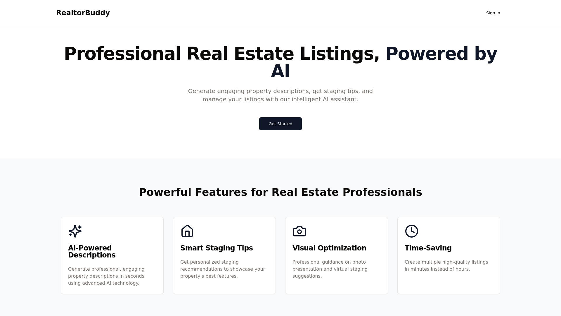 Realtor Buddy screenshot