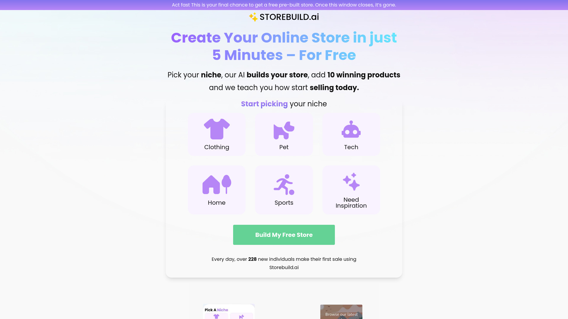 StoreBuild.ai screenshot