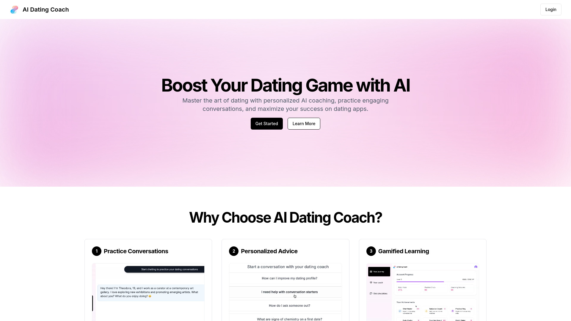 AI Dating Coach by Mimetic Labs screenshot