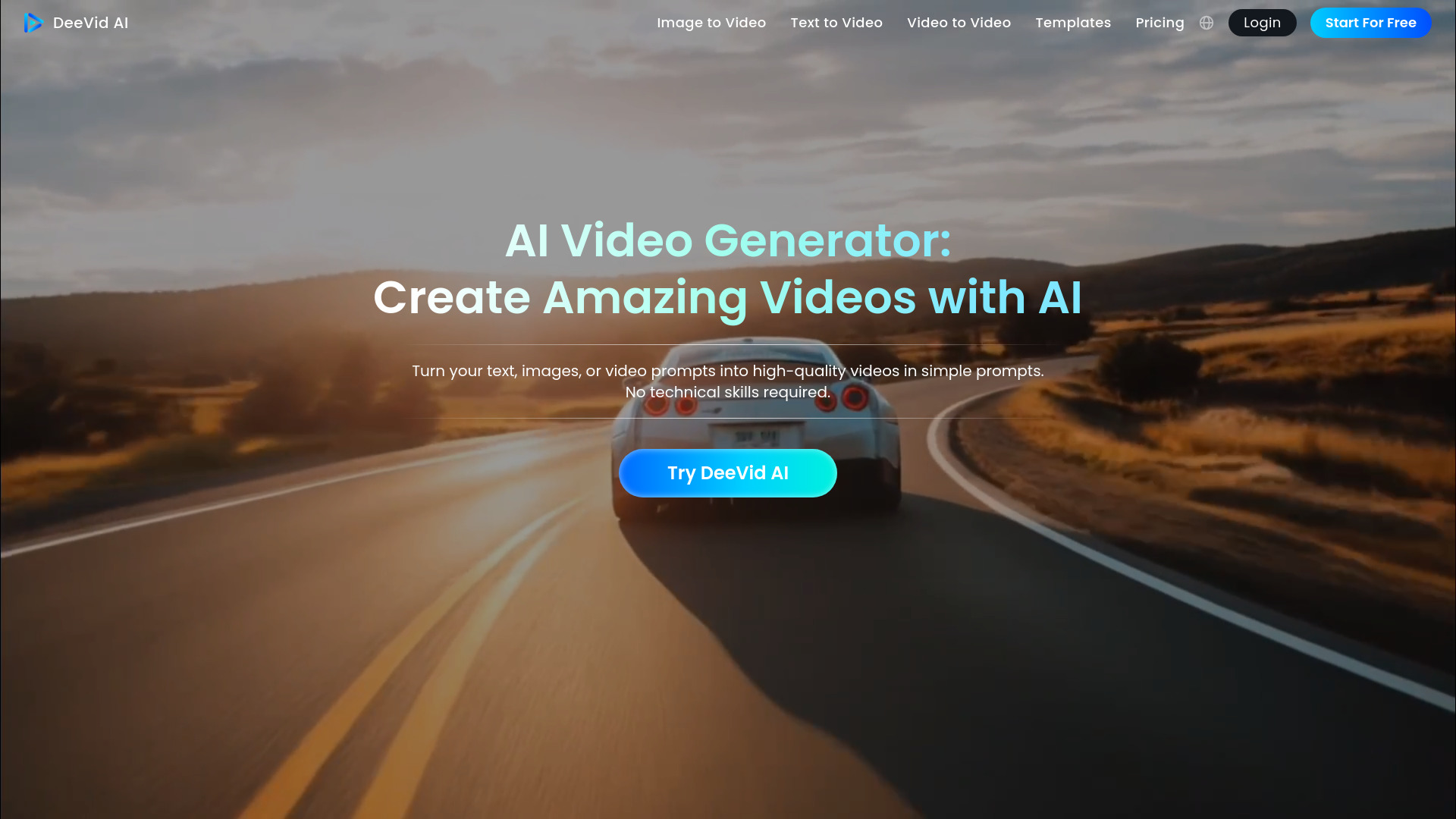 DeeVid AI screenshot