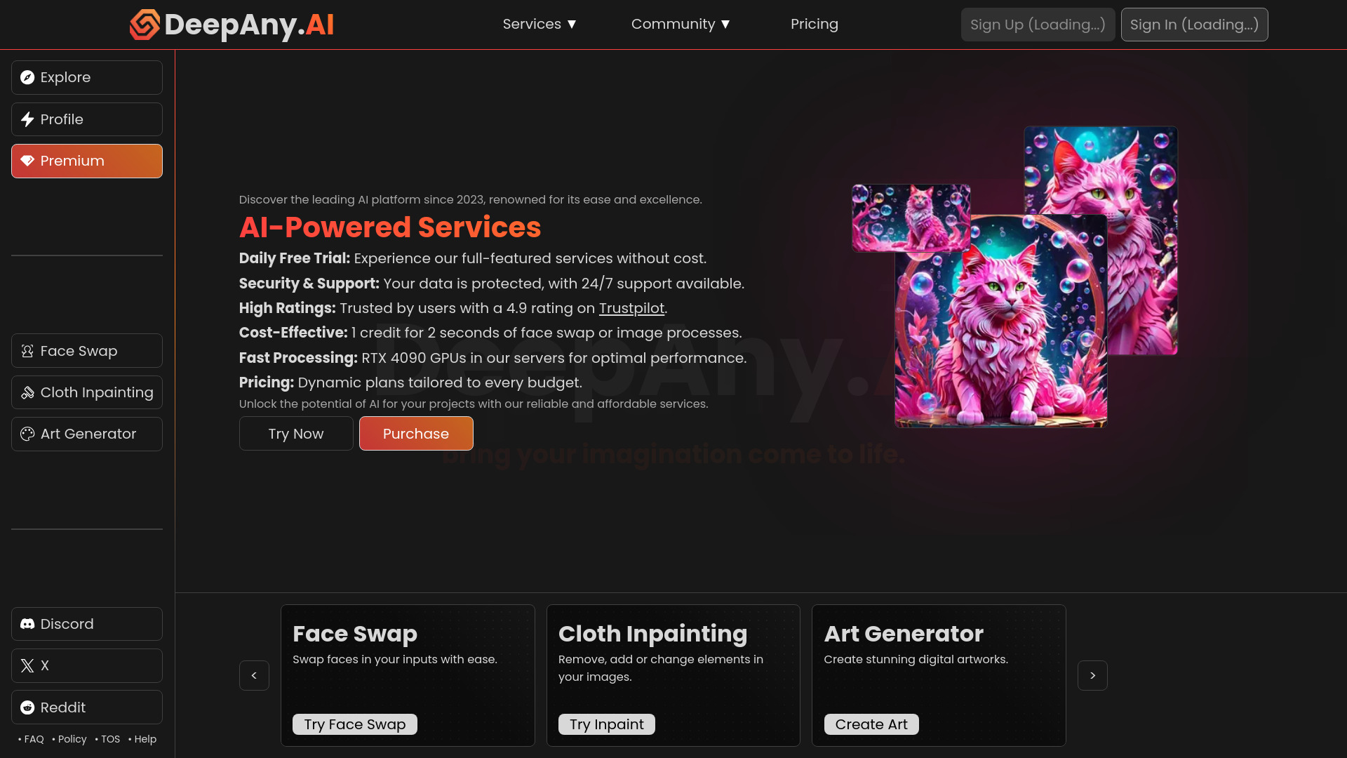 DeepAny.AI screenshot