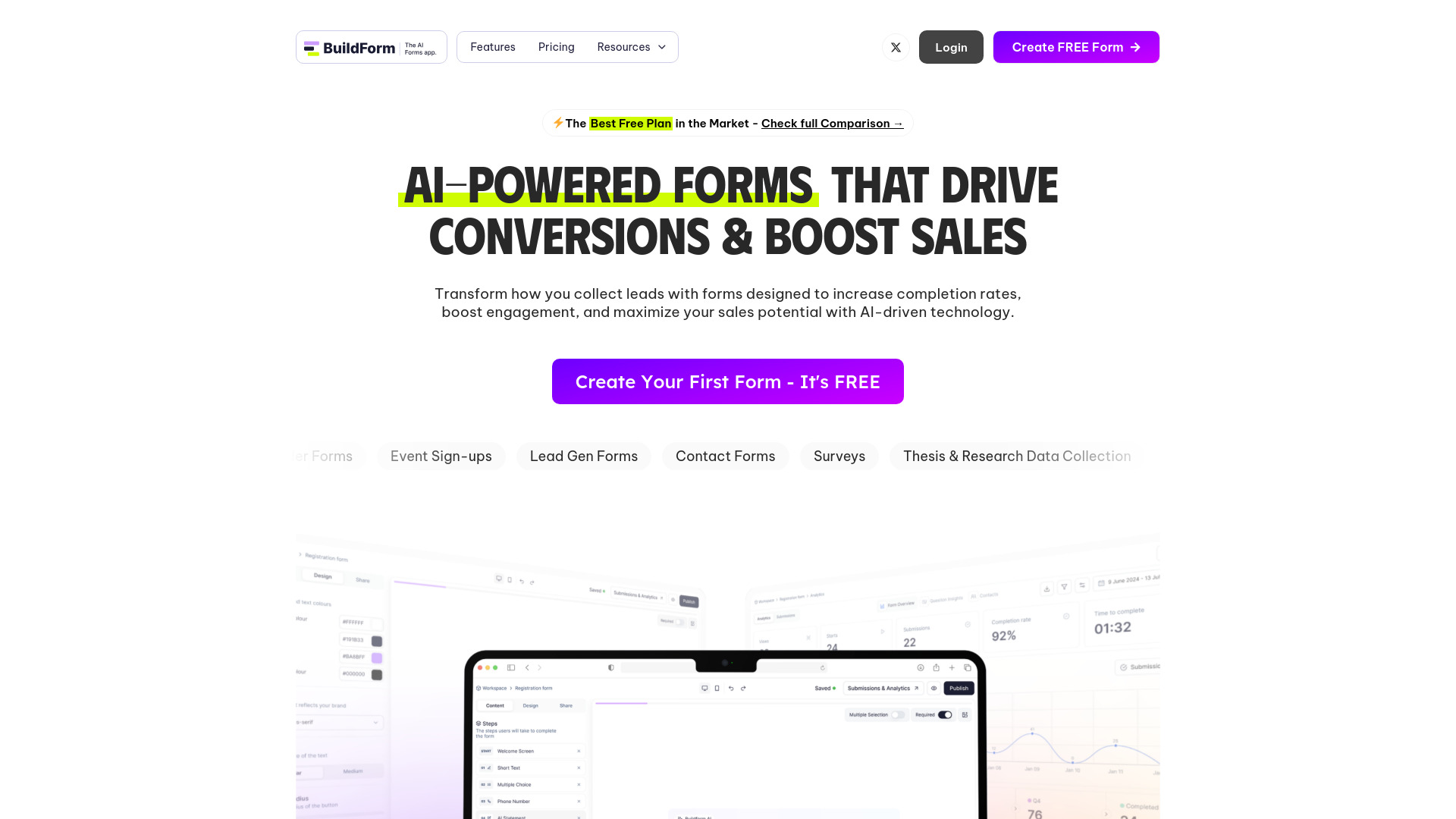 BuildForm screenshot
