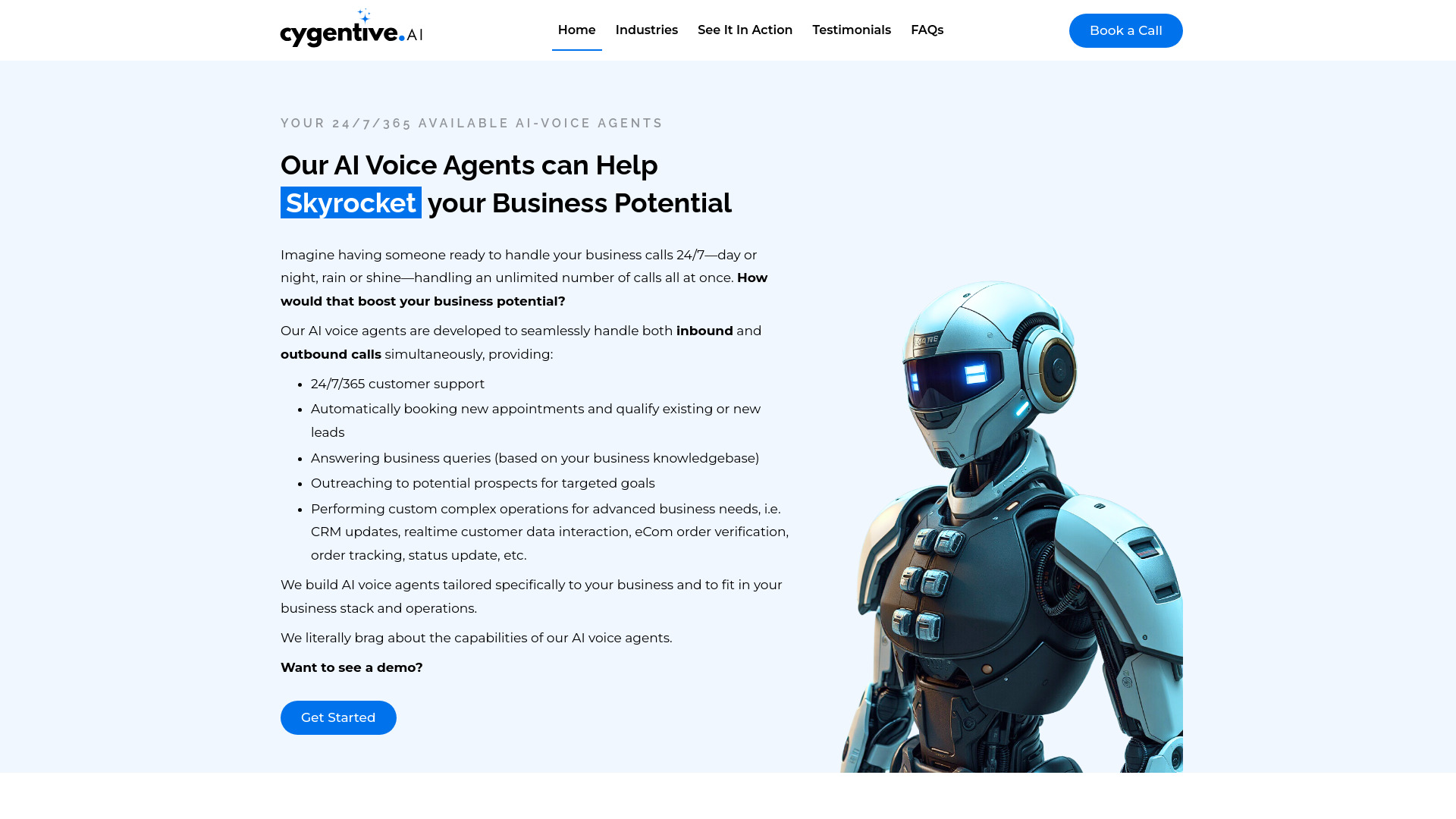 Cygentive screenshot