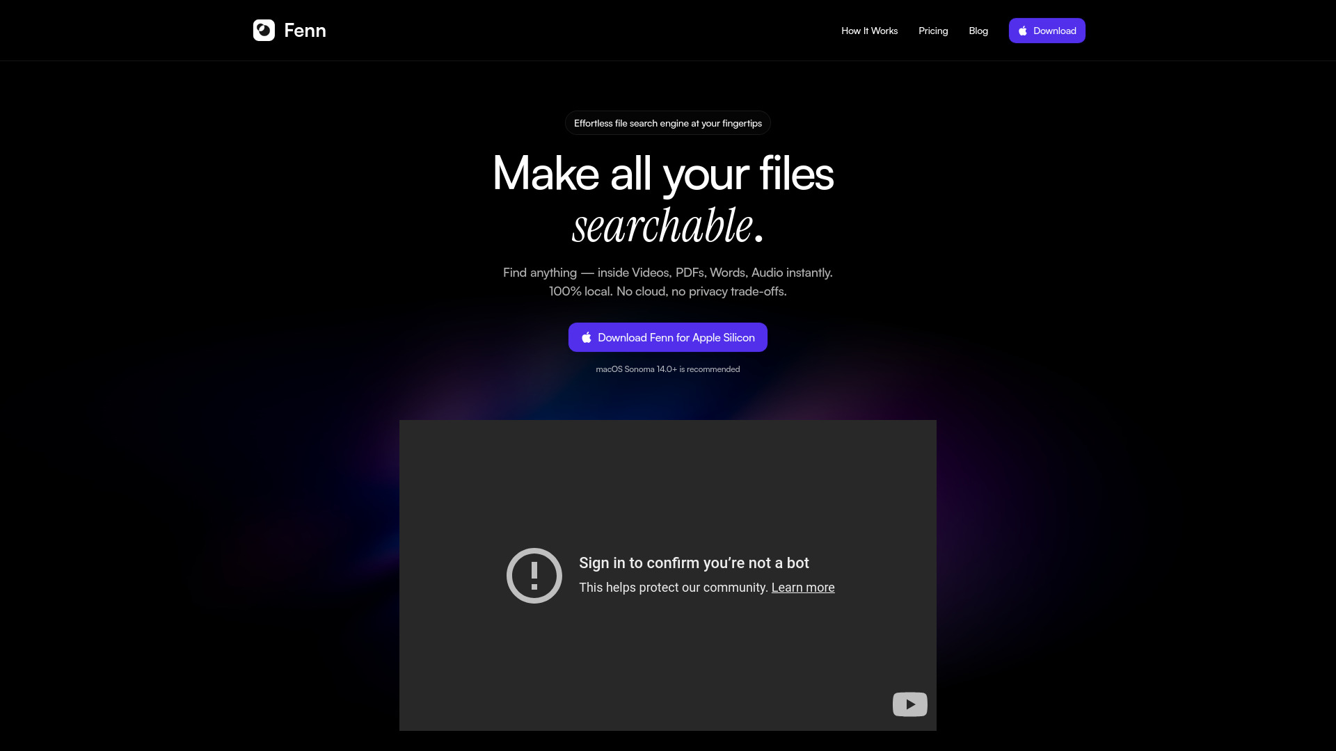 Fenn screenshot