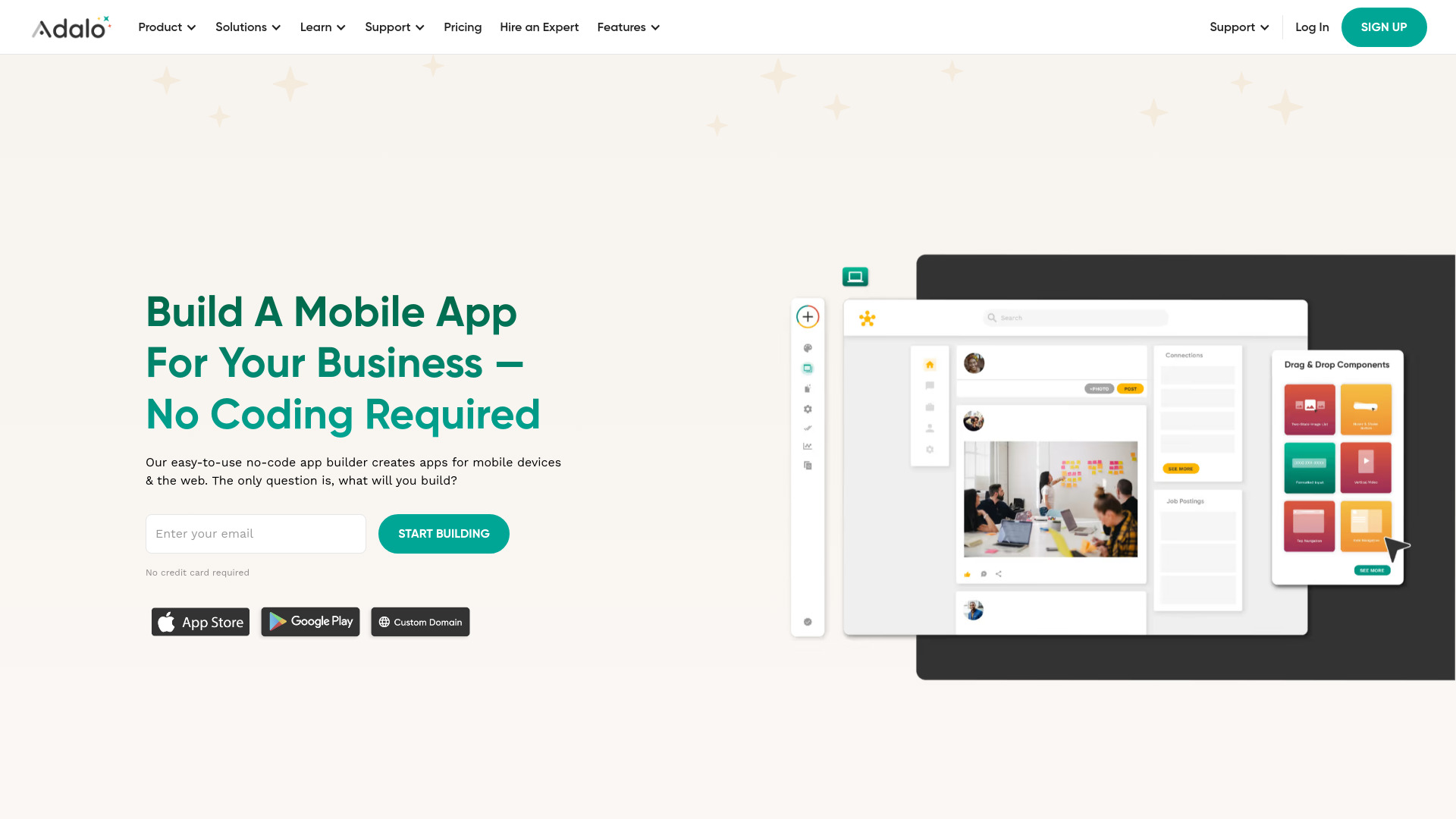 Adalo screenshot