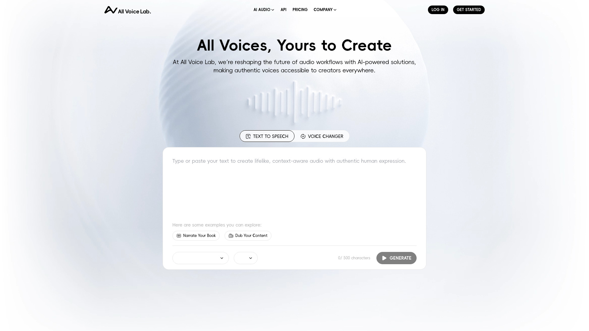 All Voice Lab screenshot