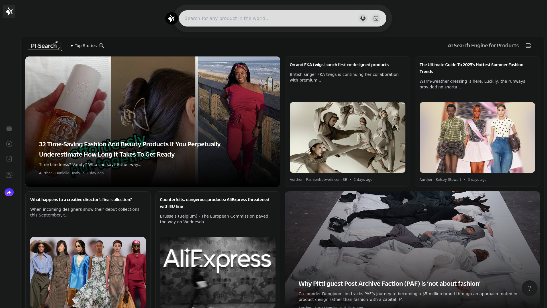 PiSearch screenshot