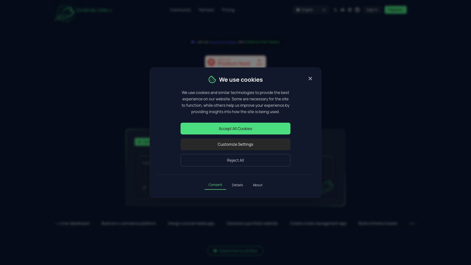 Biela.dev screenshot