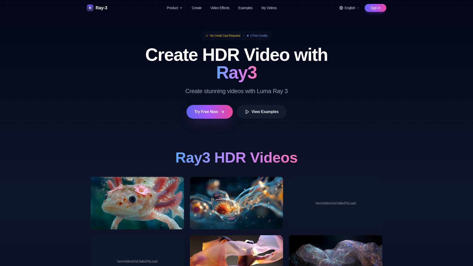 Ray 3 AI screenshot