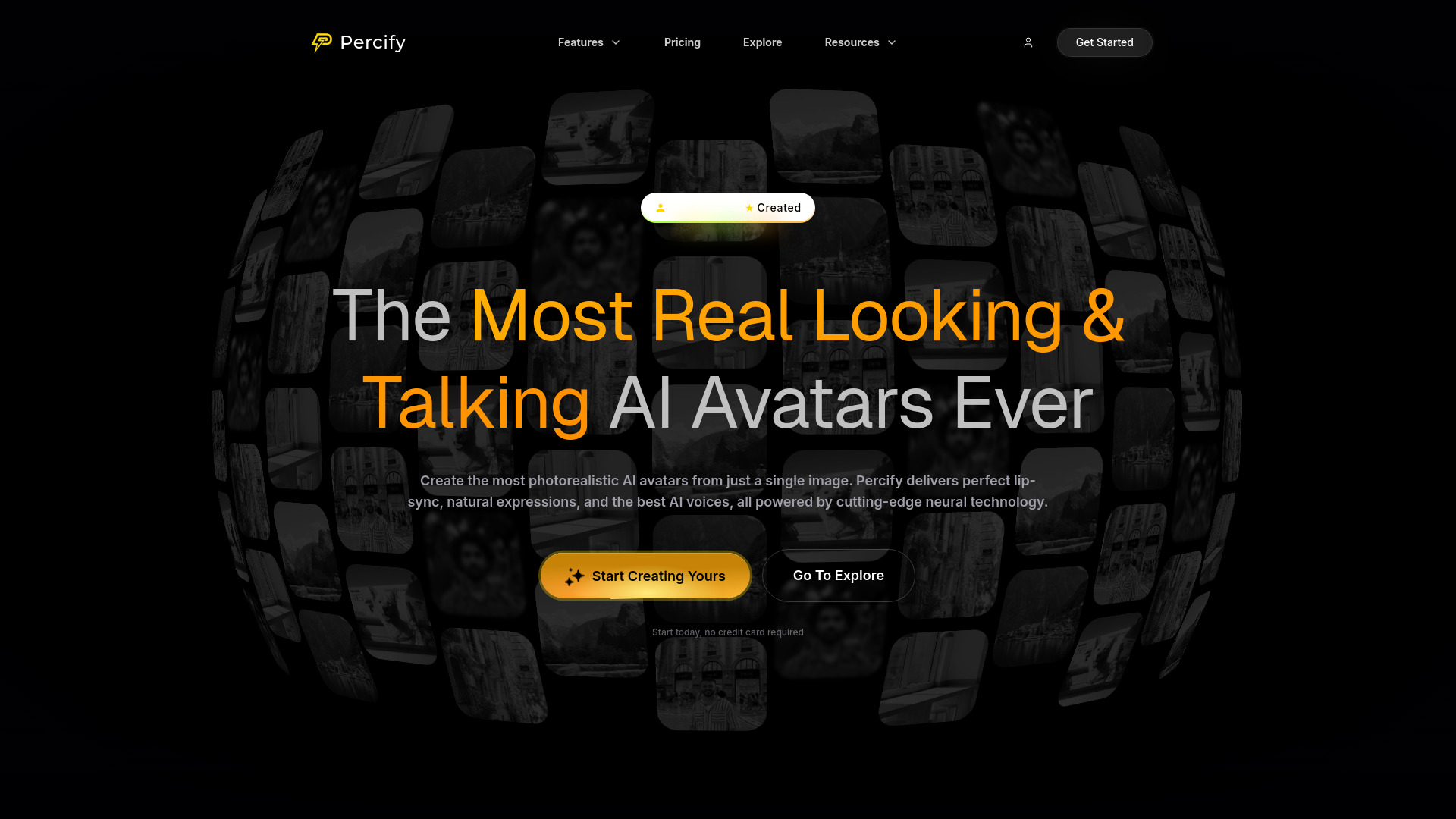 Percify screenshot
