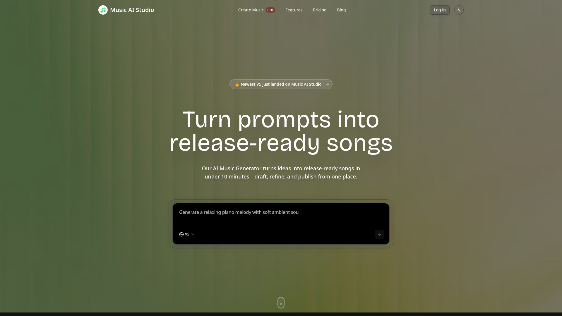 Music AI Studio screenshot