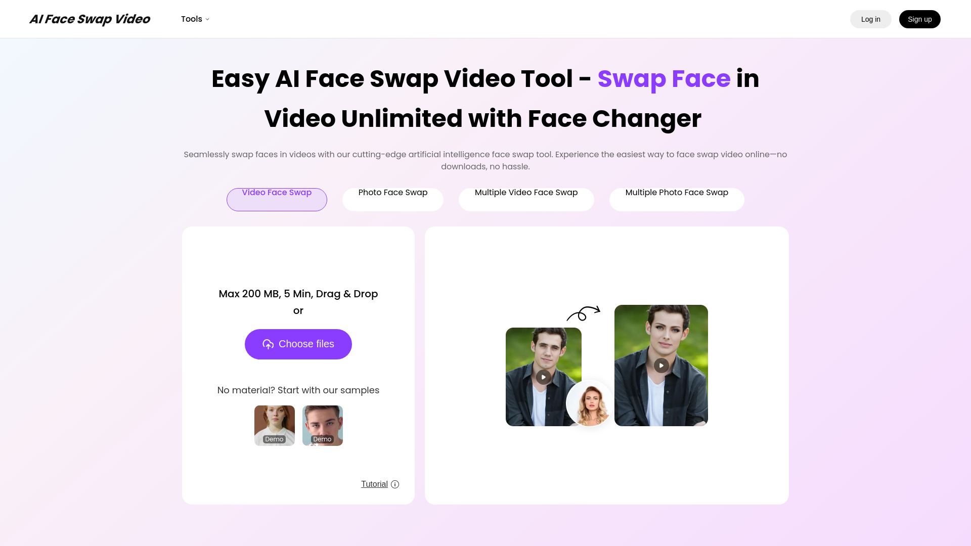 AI Face Swap Video screenshot