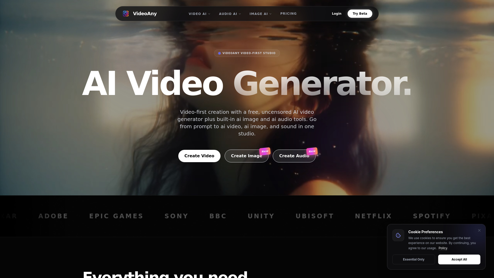 VideoAny screenshot