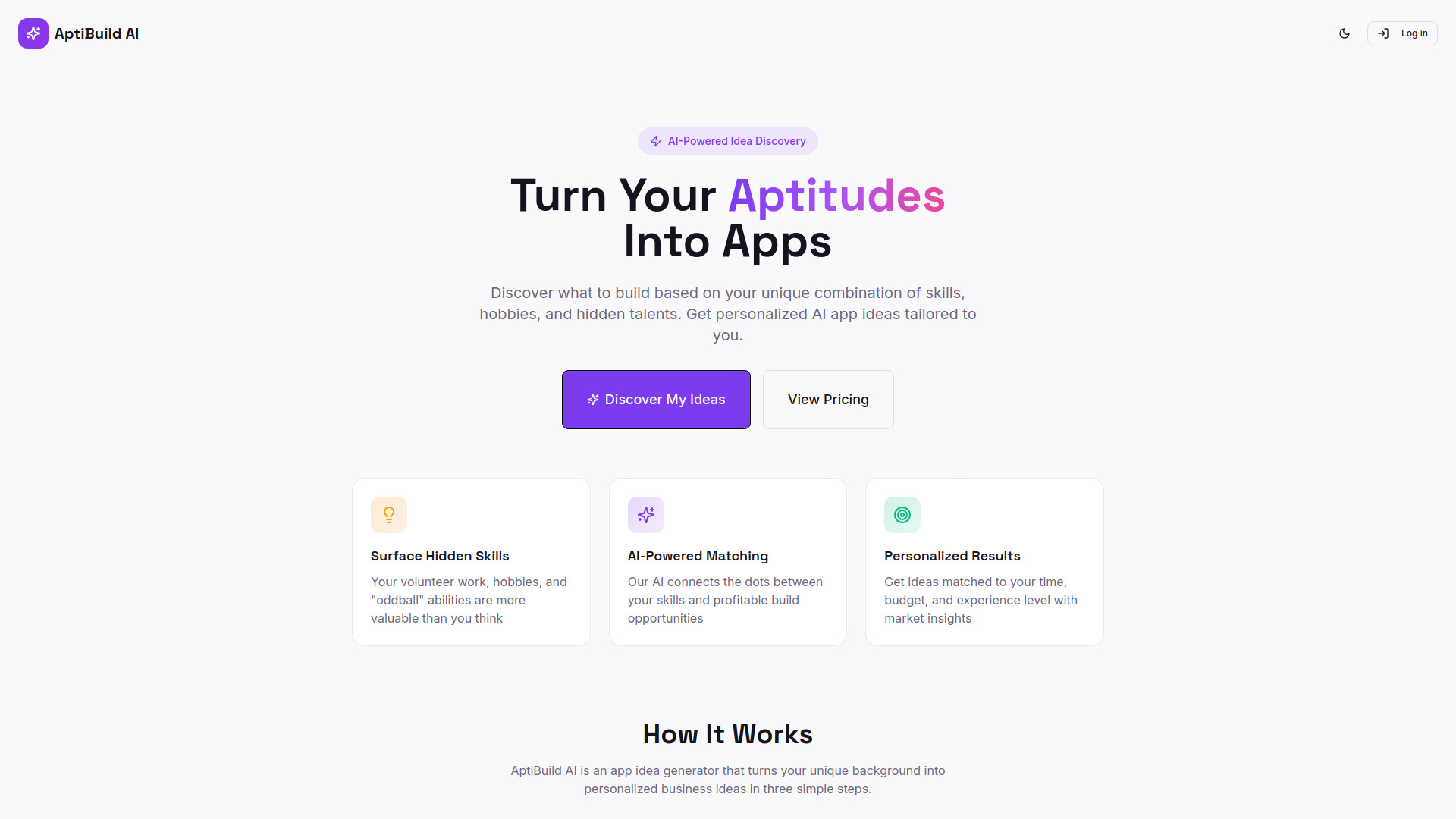 AptiBuild AI screenshot