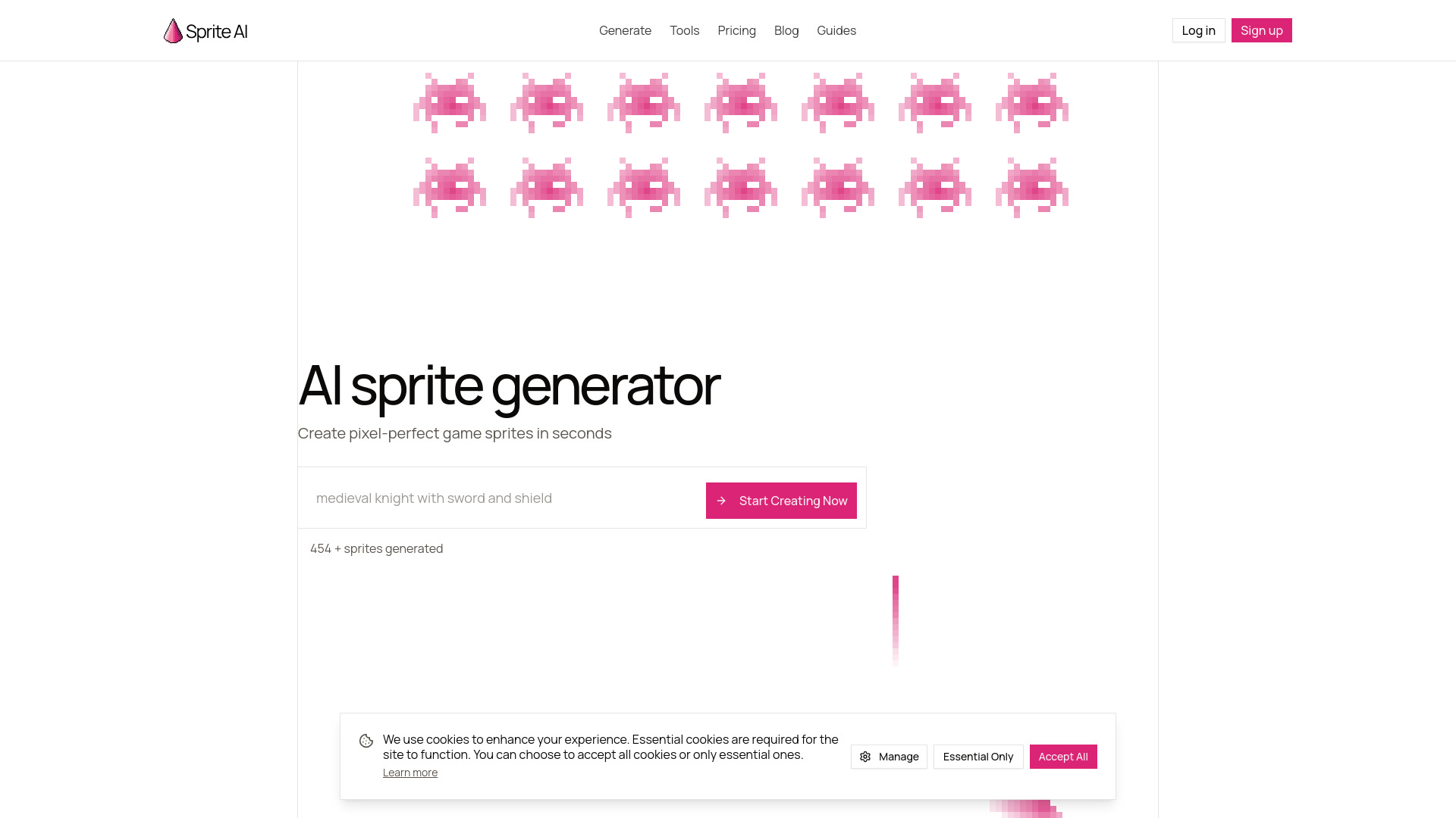 Sprite-AI screenshot