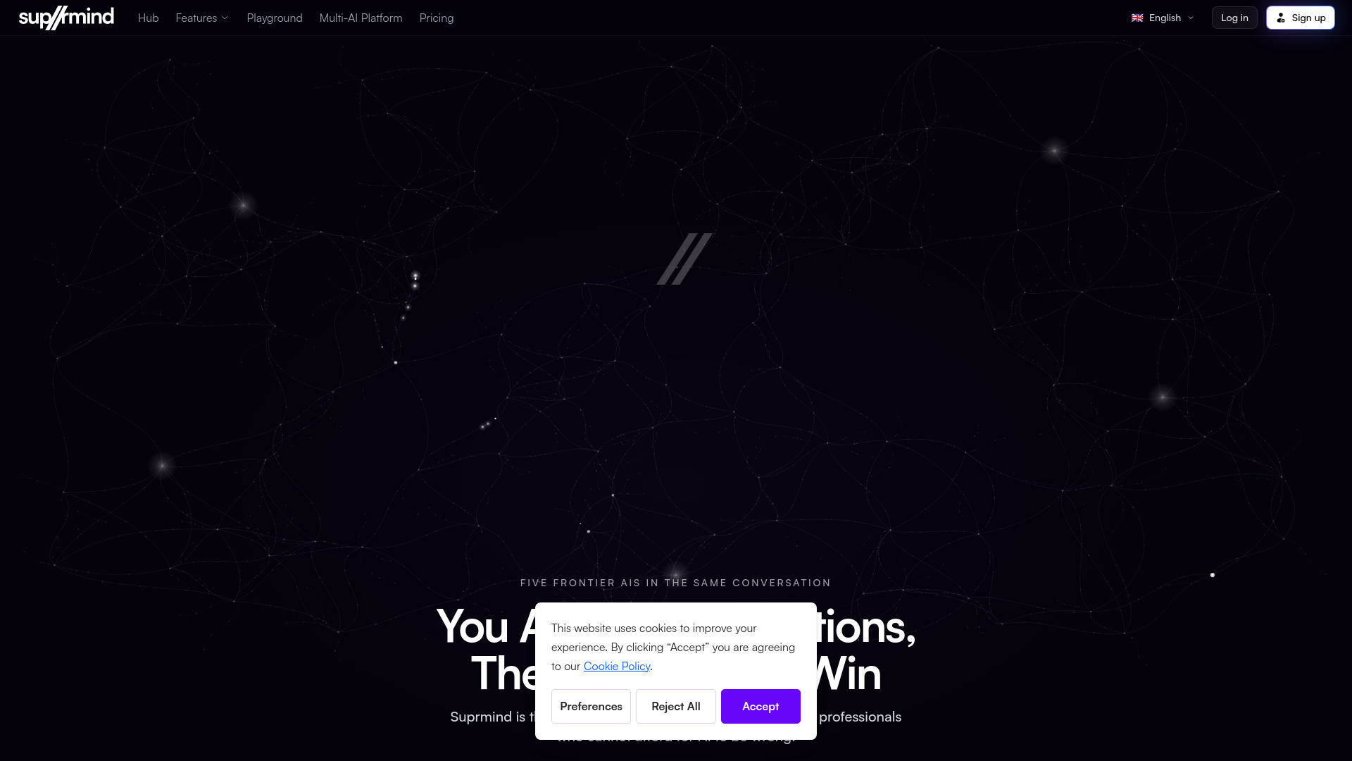 Suprmind screenshot