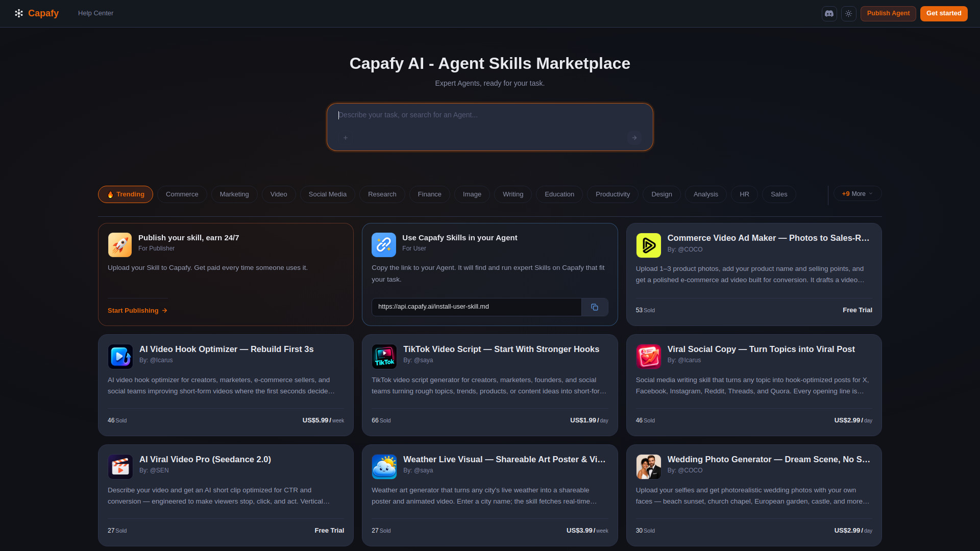 Capafy AI screenshot