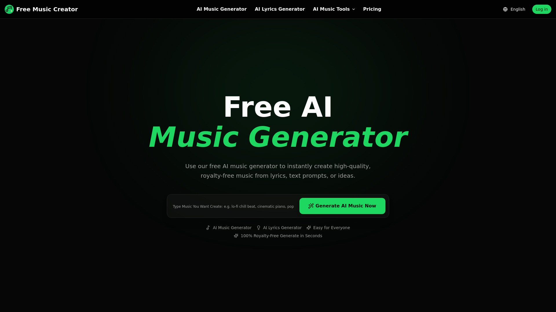 Free Music Creator AI screenshot