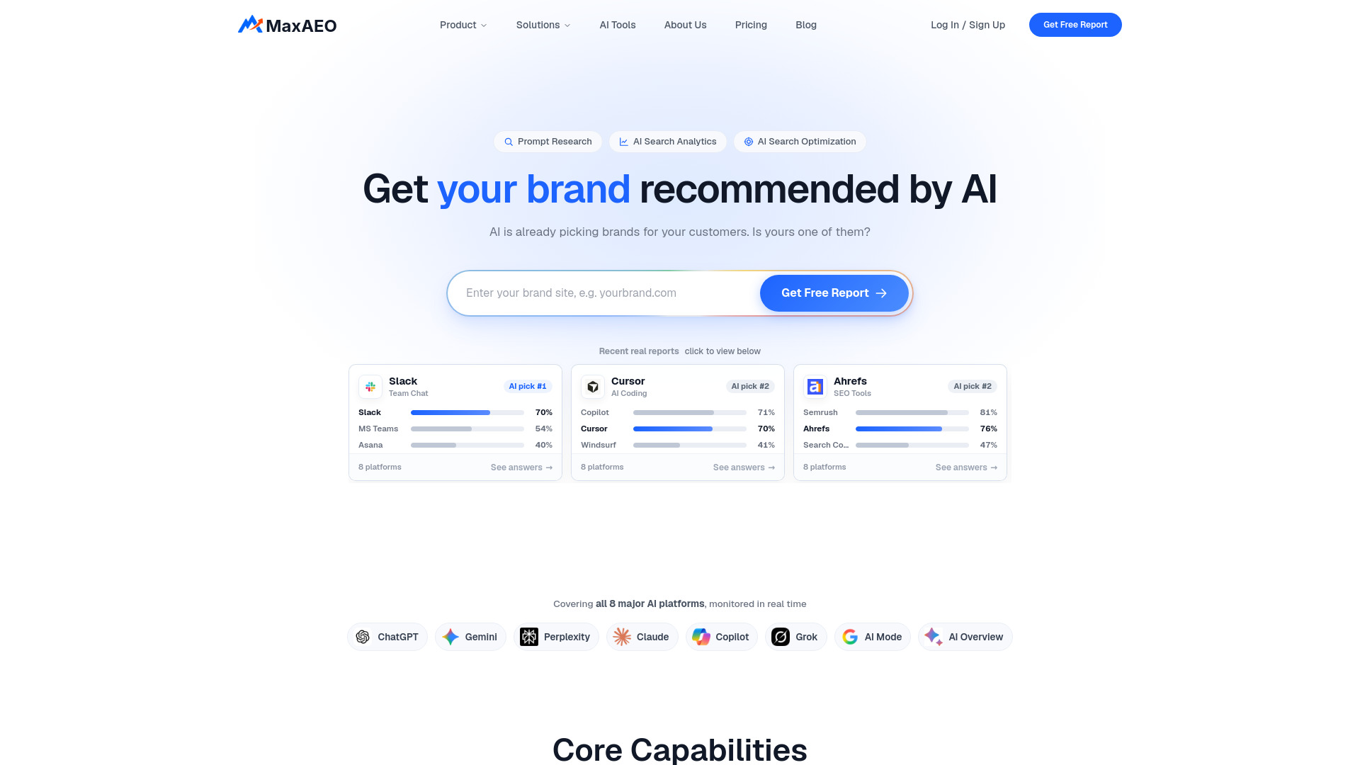 MaxAEO screenshot