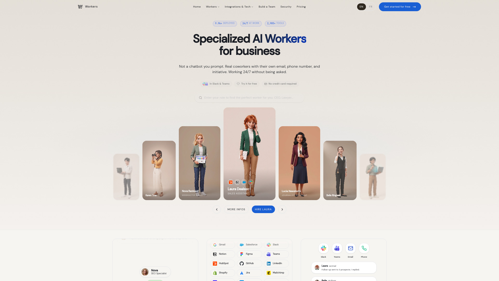 Workers Delos screenshot