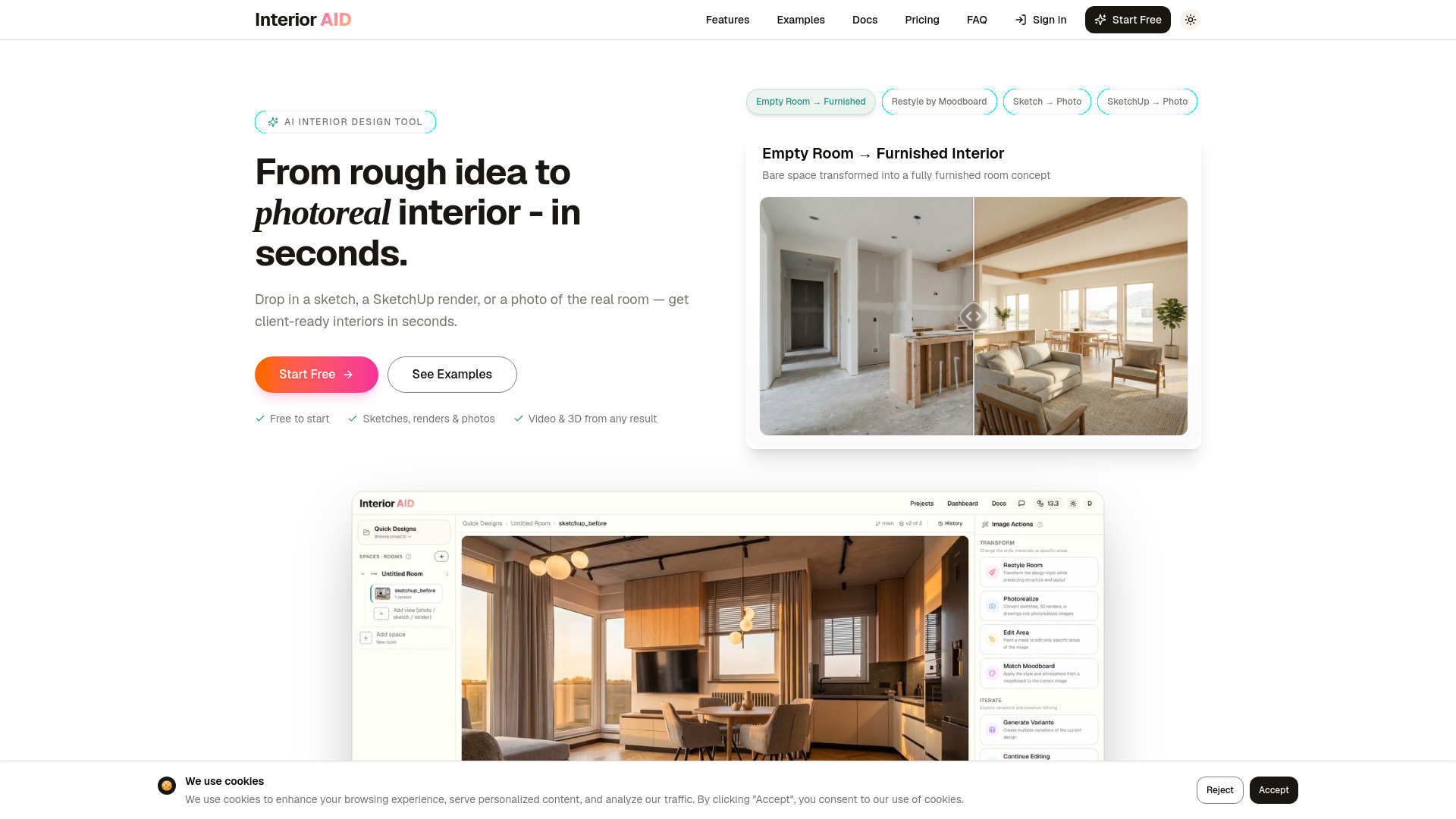 InteriorAID screenshot