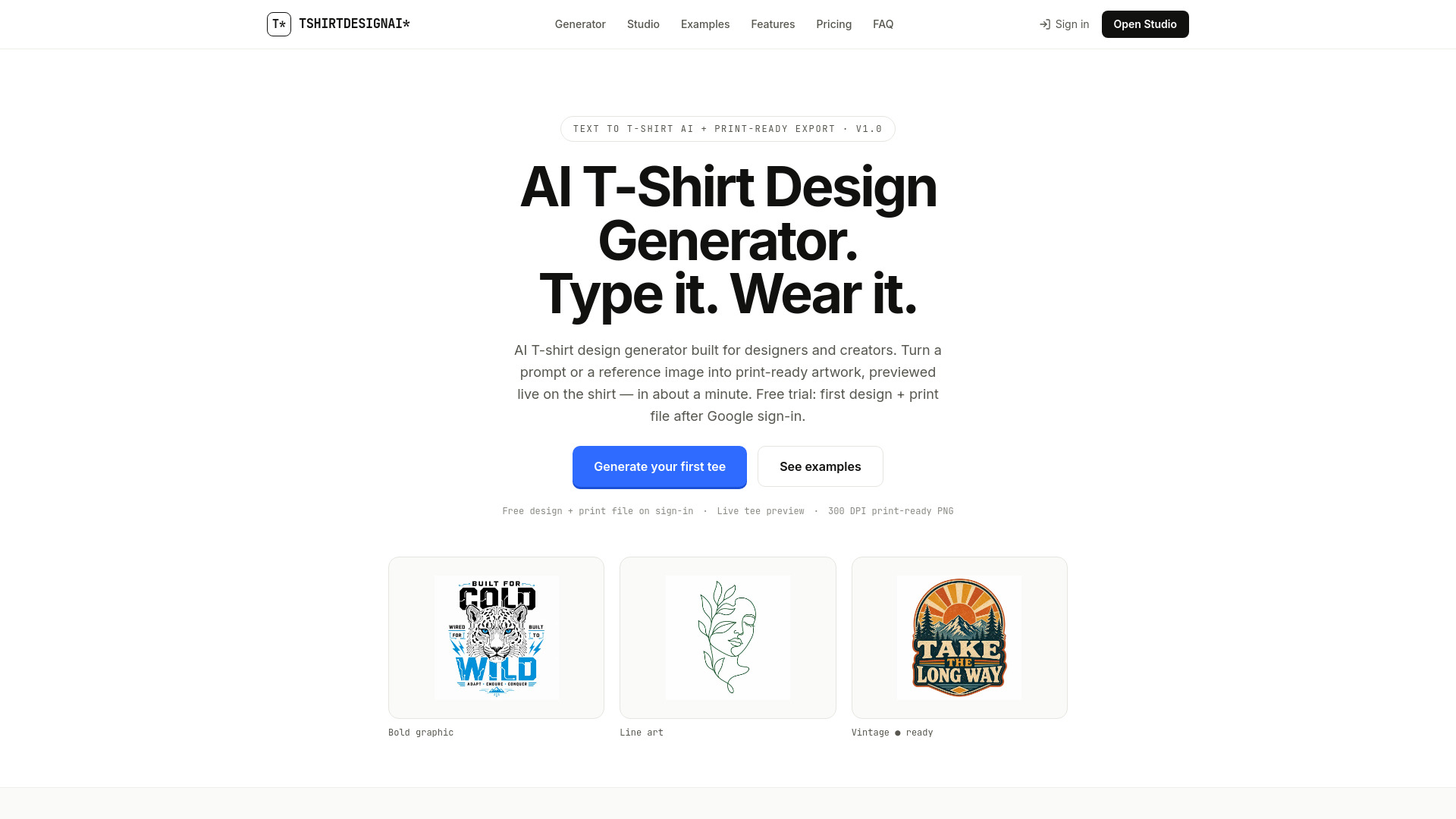 T-Shirt Design AI screenshot
