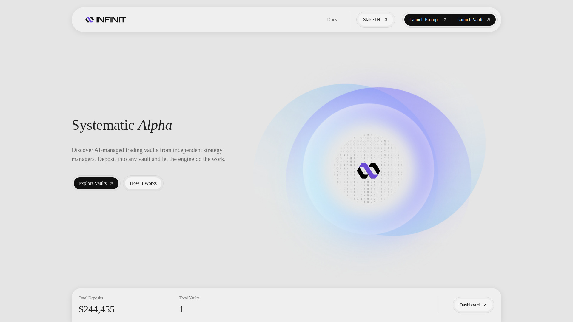 INFINIT screenshot